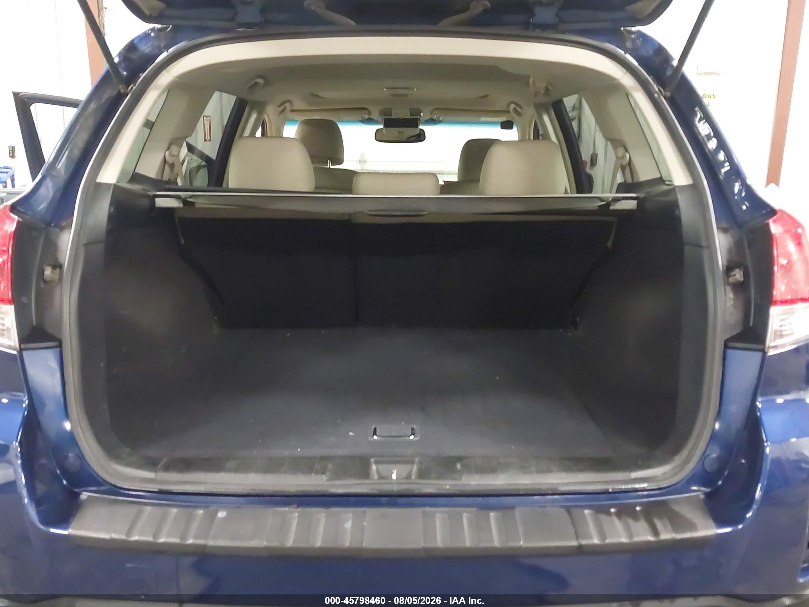 2010 Subaru Outback 2.5i Limited Blue vin: 4S4BRCKCXA3322969