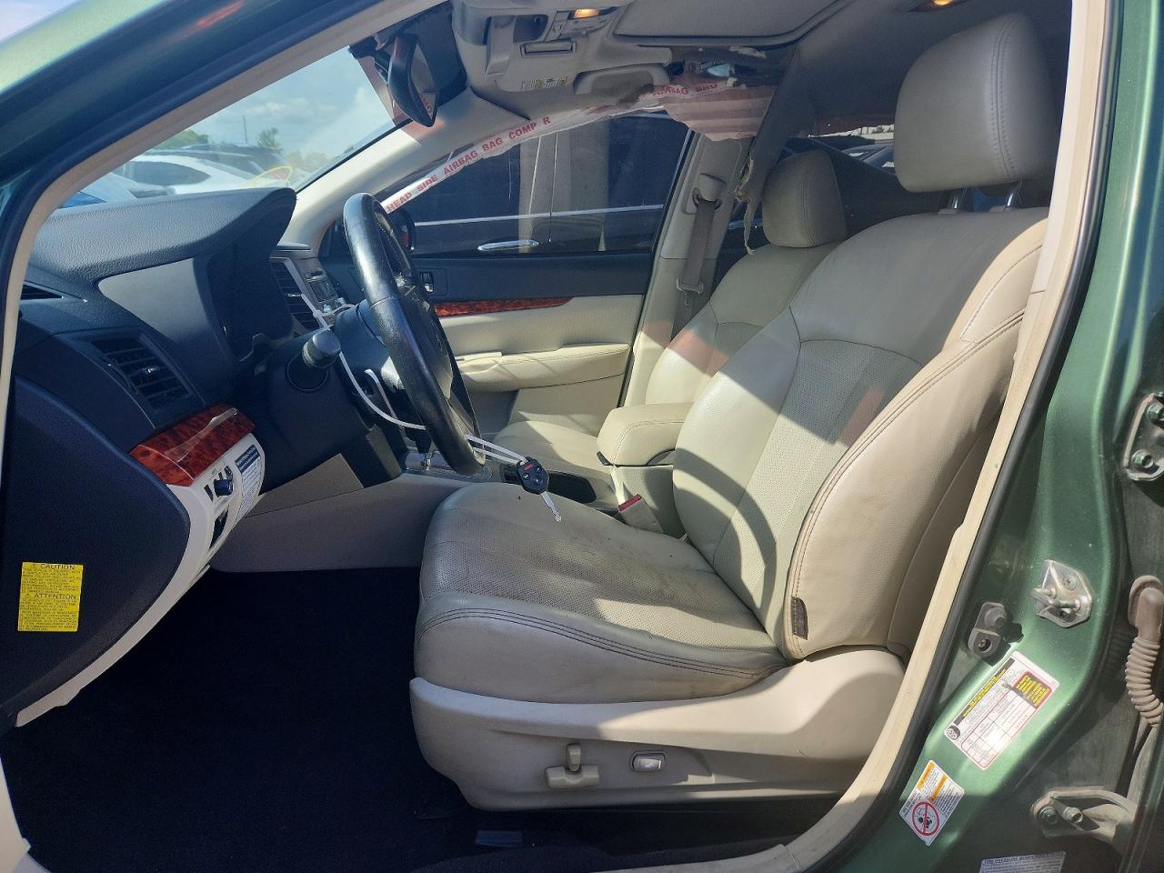 2011 Subaru Outback 2.5i Limited Green vin: 4S4BRCKCXB3354029