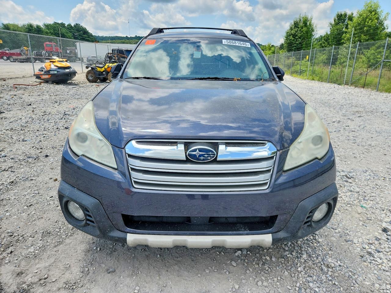2013 Subaru Outback 2.5i Limited Gray vin: 4S4BRCKCXD3213366
