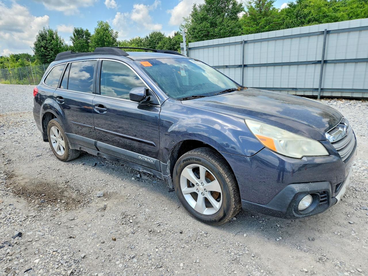 2013 Subaru Outback 2.5i Limited Gray vin: 4S4BRCKCXD3213366