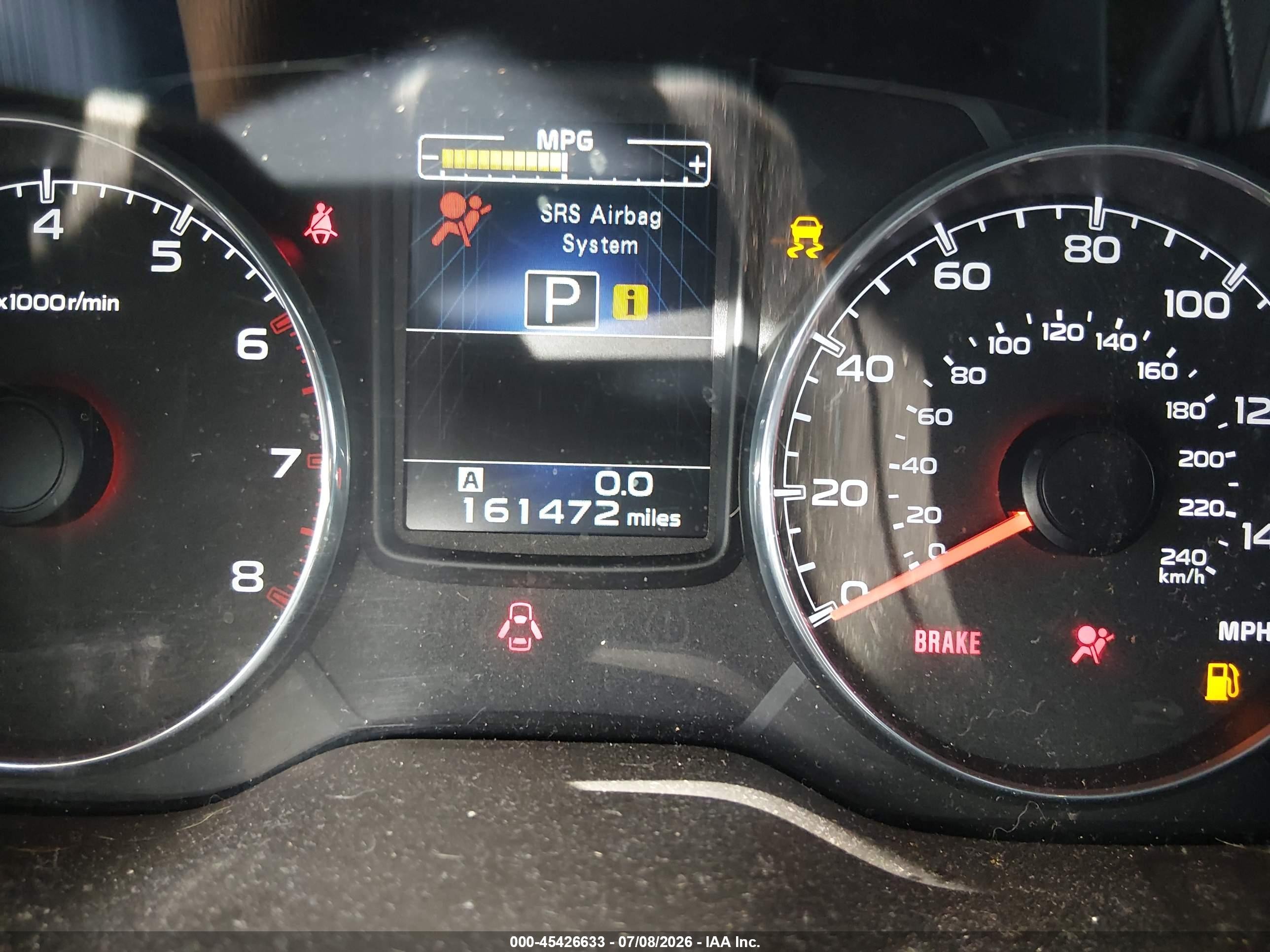 2013 Subaru Outback 2.5i Limited Серебряный vin: 4S4BRCKCXD3221080