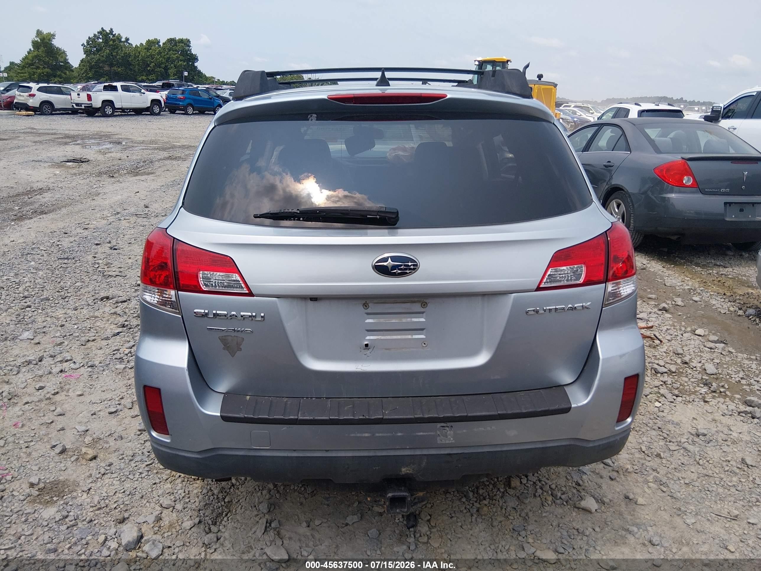 2013 Subaru Outback 2.5i Limited Blue vin: 4S4BRCKCXD3279559