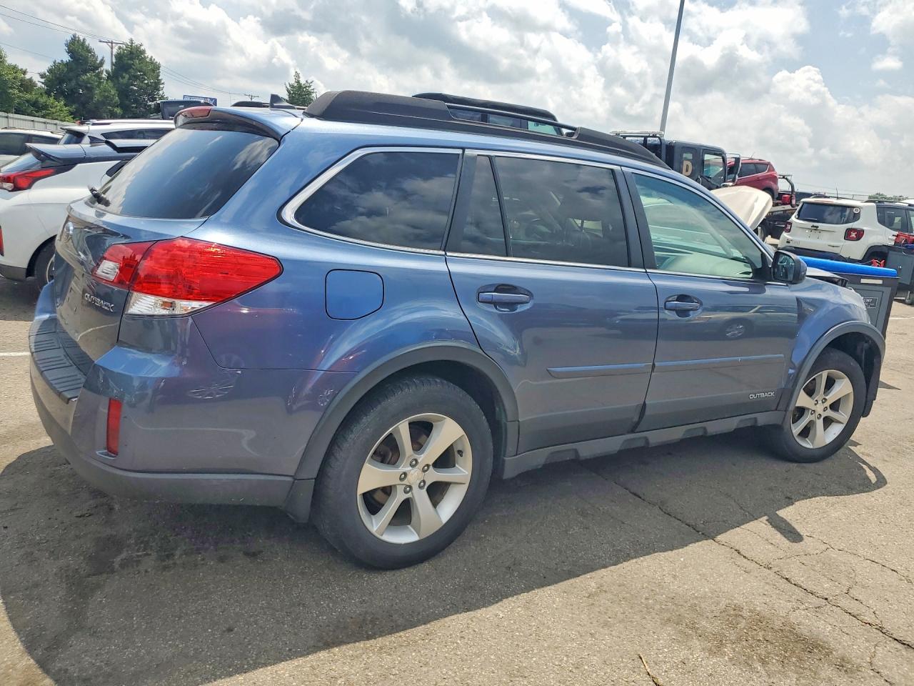 2013 Subaru Outback 2.5i Limited Blue vin: 4S4BRCKCXD3281263