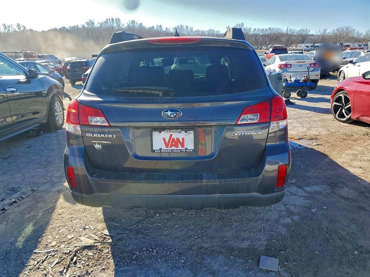 2013 Subaru Outback 2.5i Limited Черный vin: 4S4BRCKCXD3316173