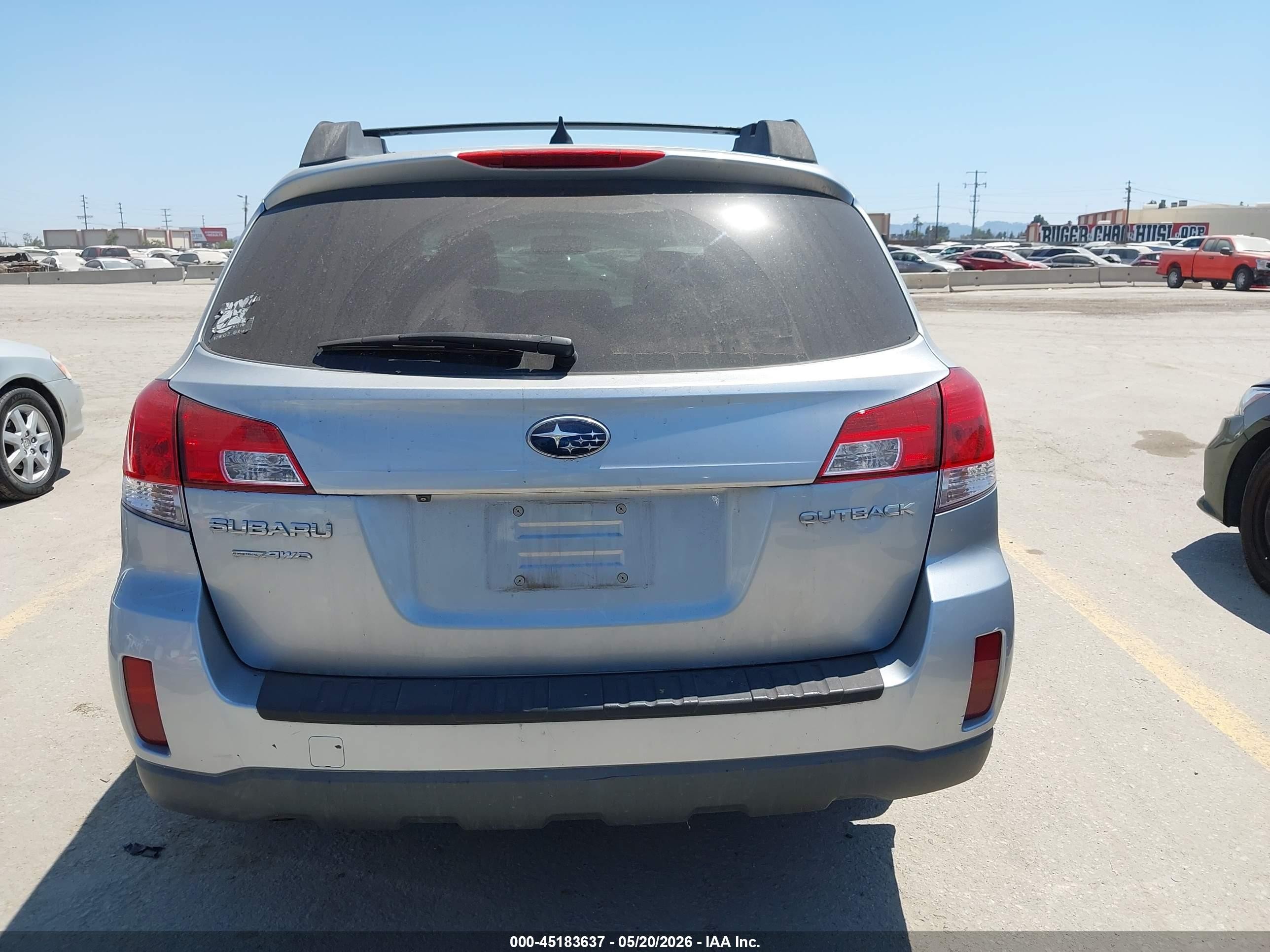 2013 Subaru Outback 2.5i Limited Light Blue vin: 4S4BRCLC0D3298930