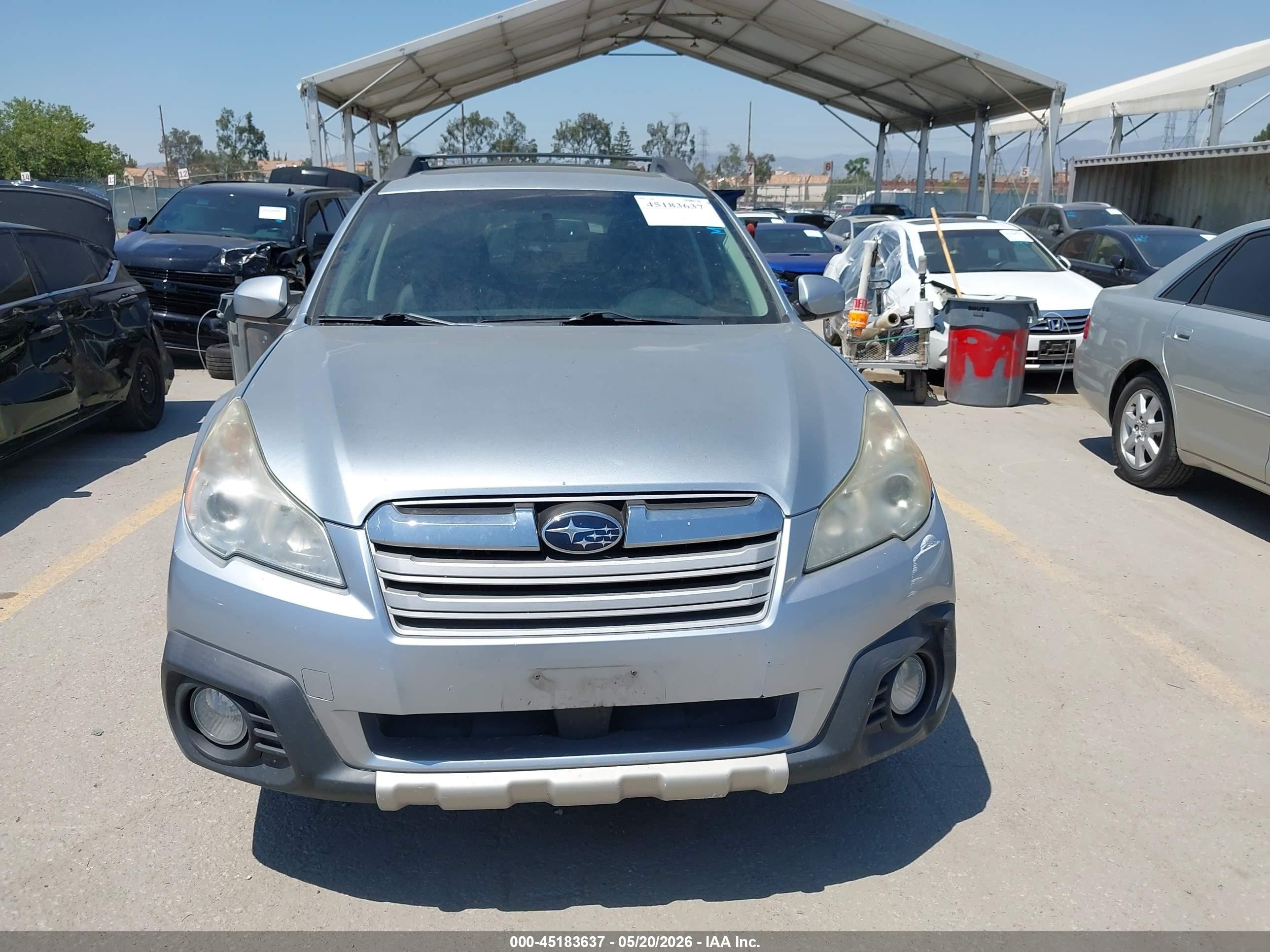 2013 Subaru Outback 2.5i Limited Light Blue vin: 4S4BRCLC0D3298930