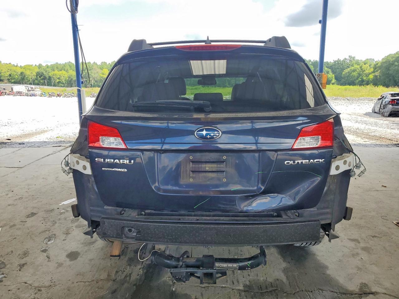 2014 Subaru Outback 2.5i Limited Blue vin: 4S4BRCLC0E3260065