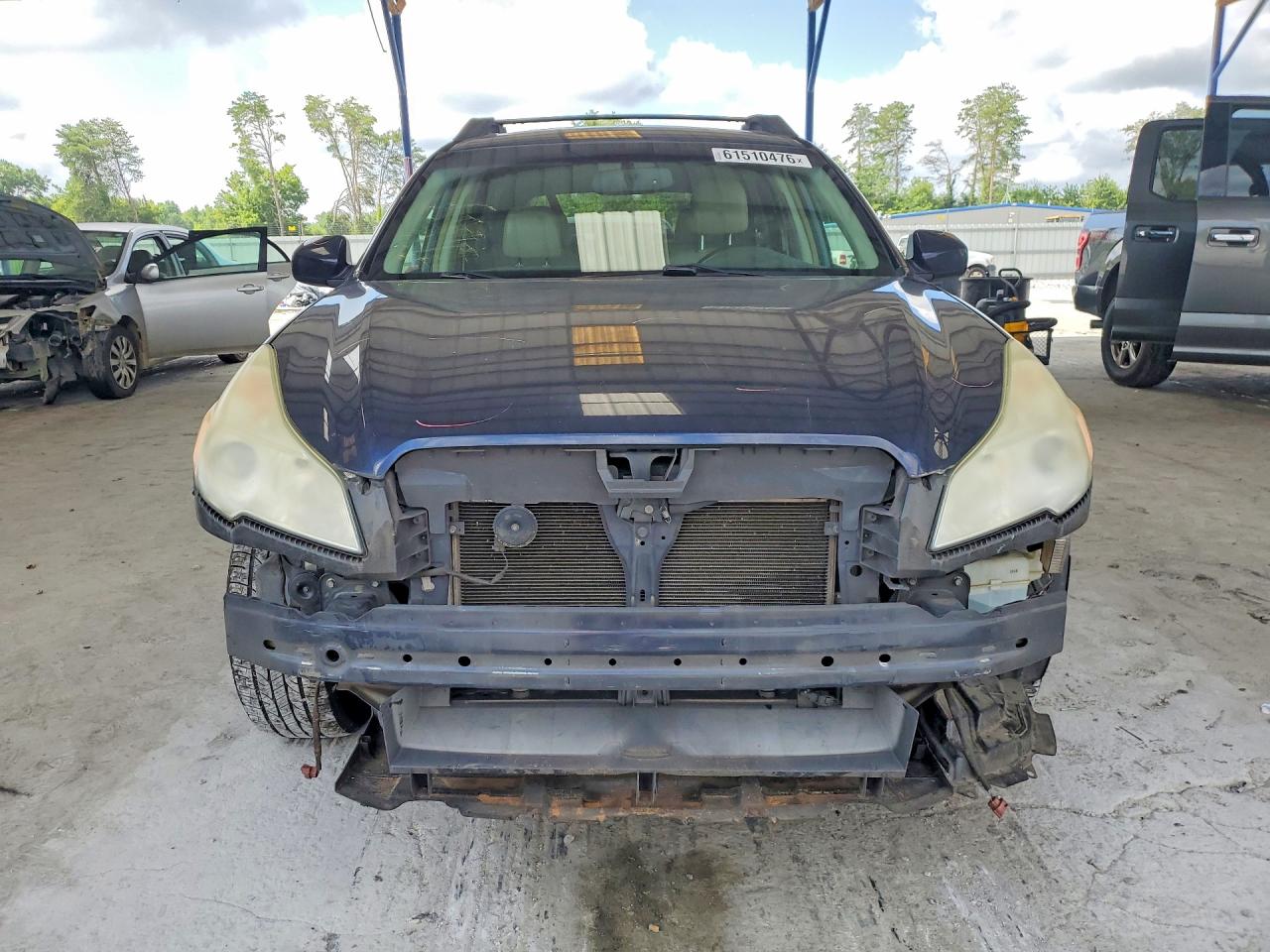 2014 Subaru Outback 2.5i Limited Blue vin: 4S4BRCLC0E3260065