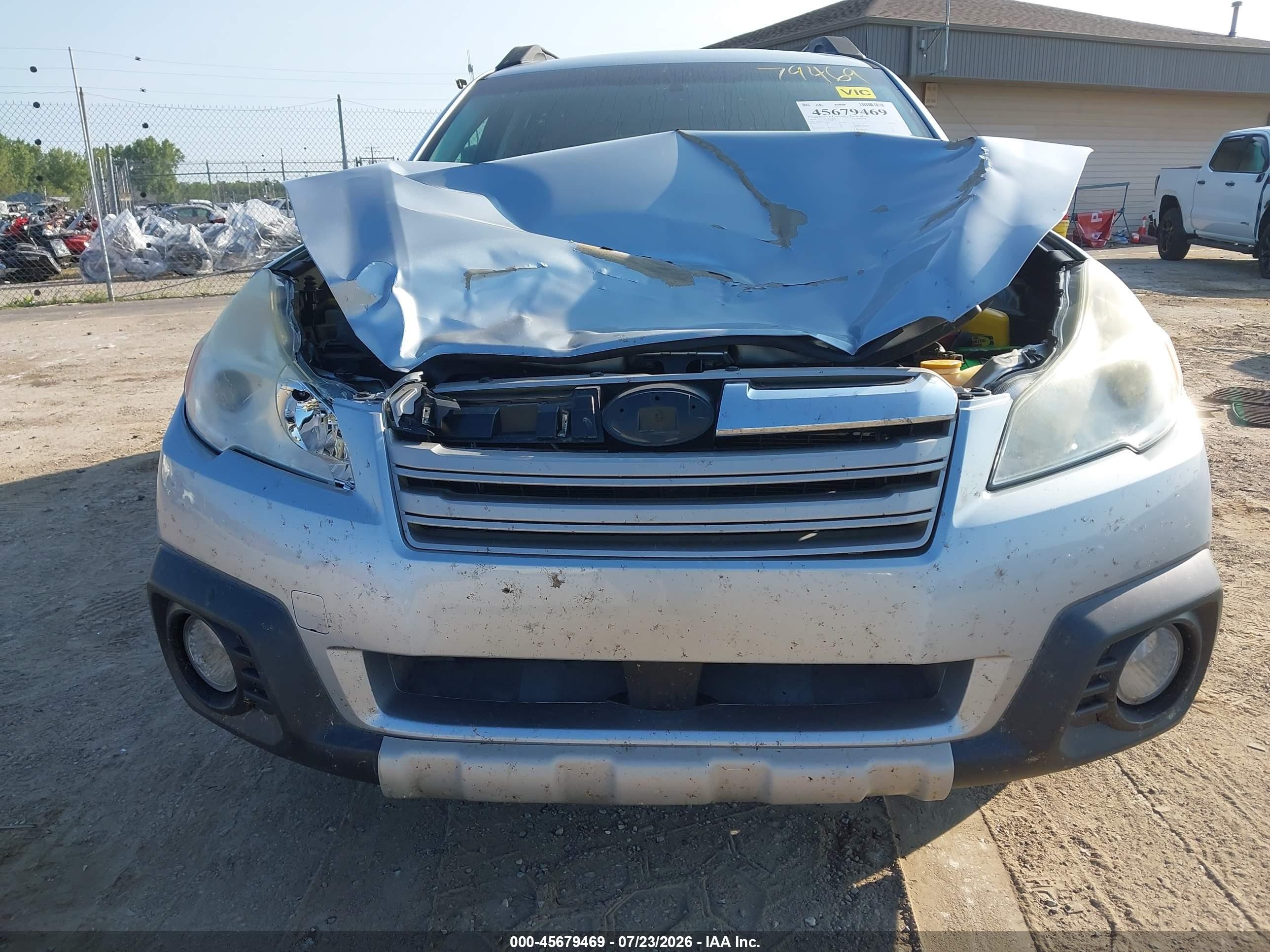2014 Subaru Outback 2.5i Limited Light Blue vin: 4S4BRCLC0E3281515