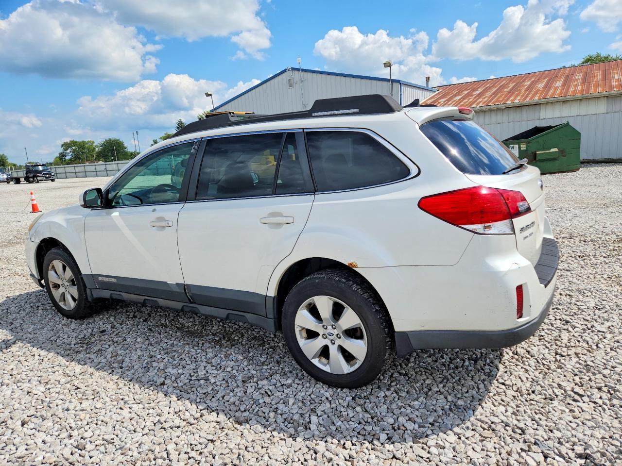 2011 Subaru Outback 2.5i Limited Белый vin: 4S4BRCLC1B3425990