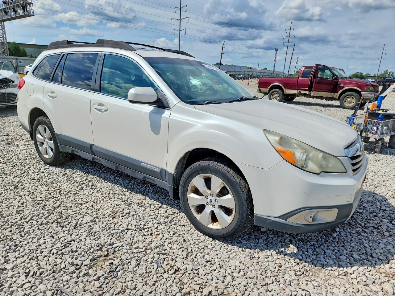 2011 Subaru Outback 2.5i Limited Белый vin: 4S4BRCLC1B3425990