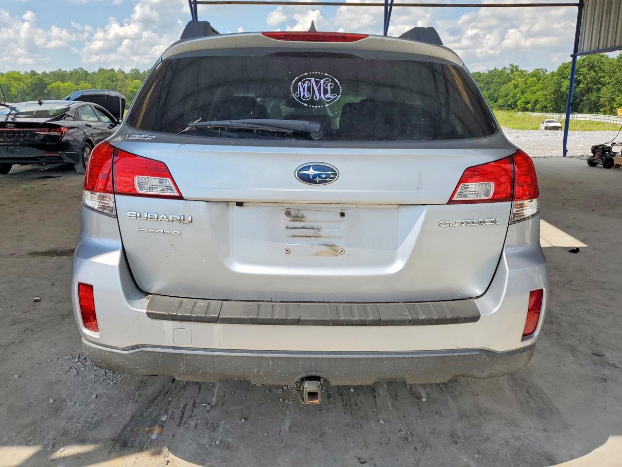 2012 Subaru Outback Silver vin: 4S4BRCLC1C3257642