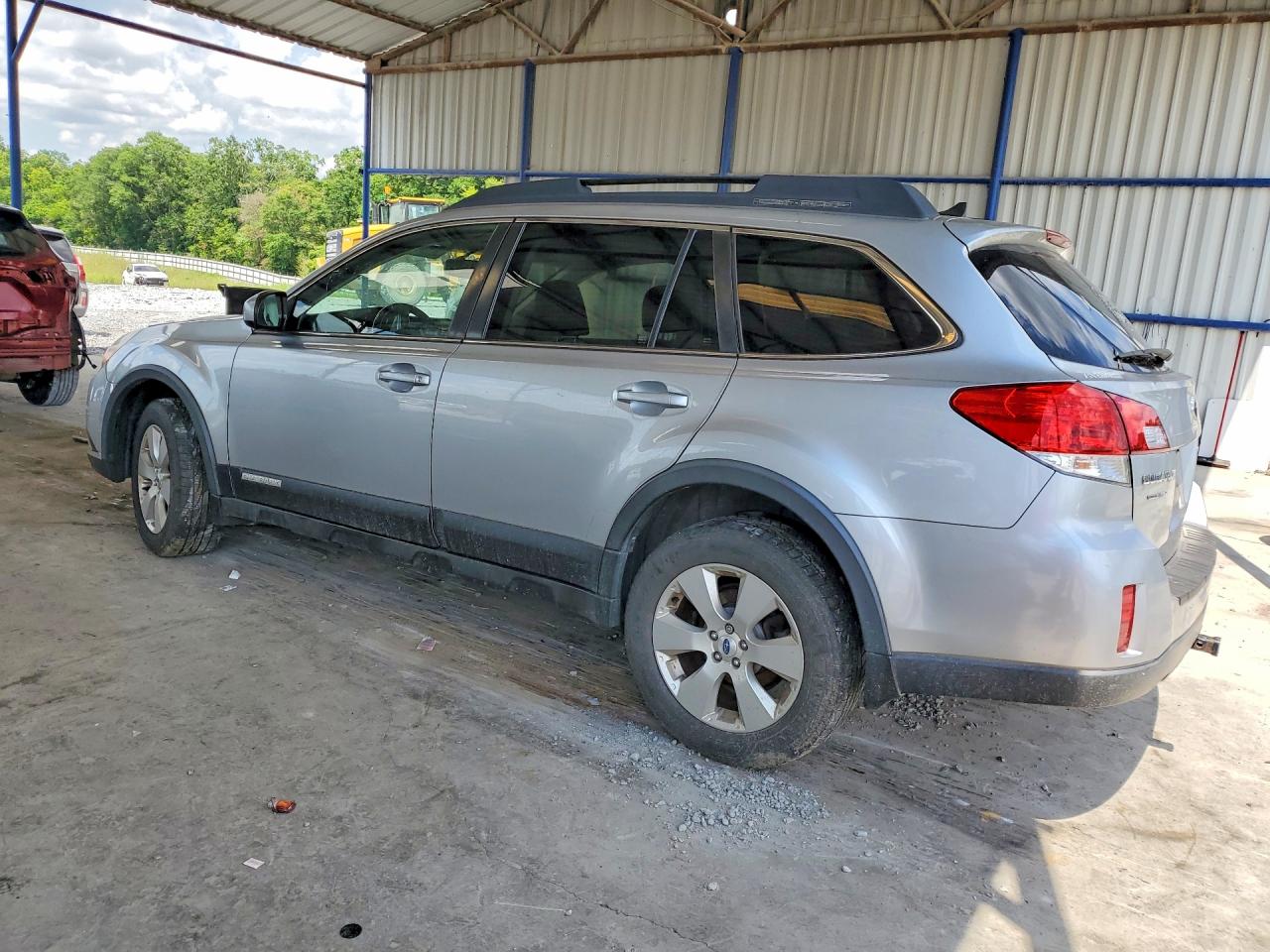2012 Subaru Outback Silver vin: 4S4BRCLC1C3257642