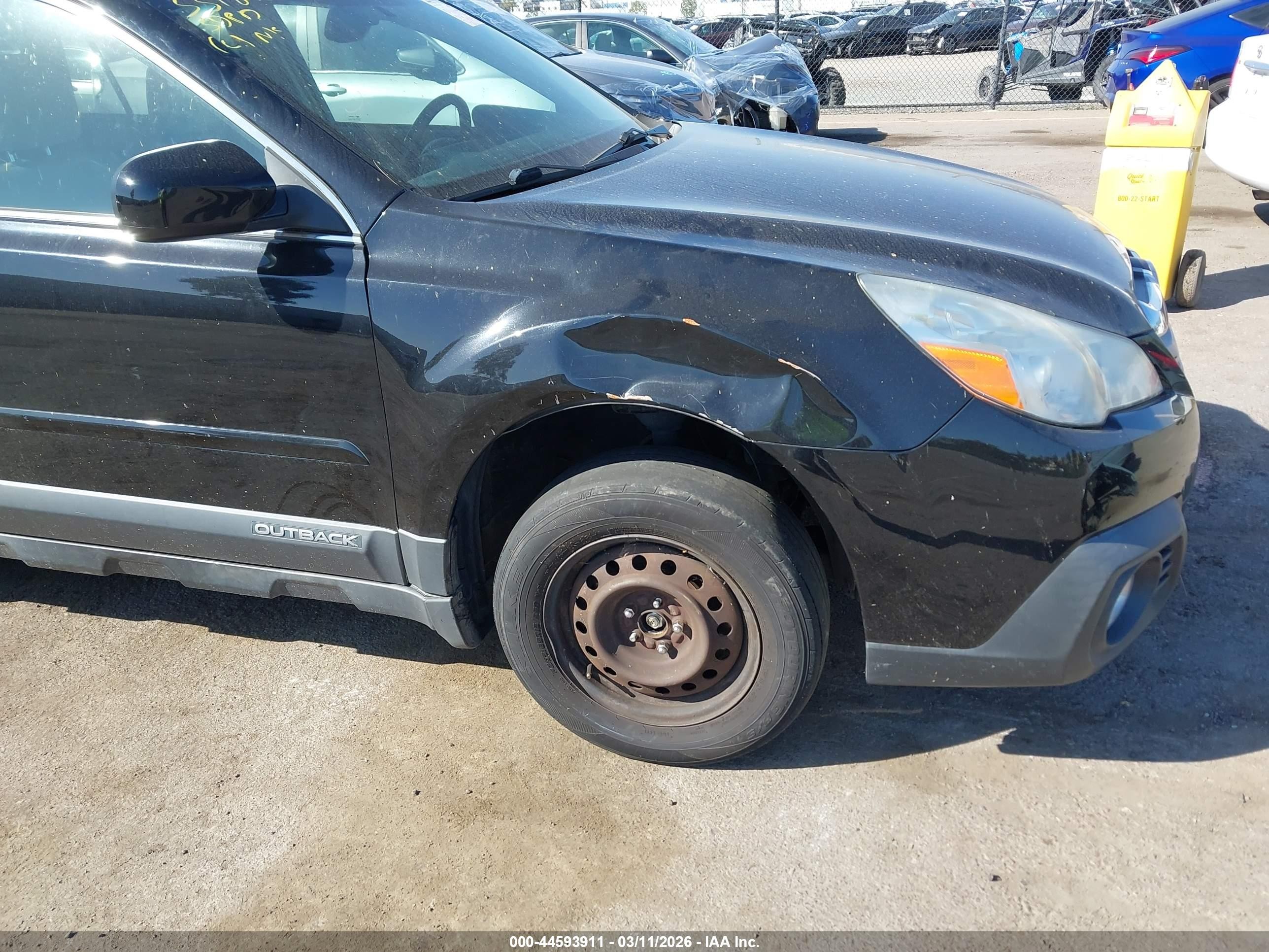 2013 Subaru Outback 2.5i Limited Black vin: 4S4BRCLC1D3201959