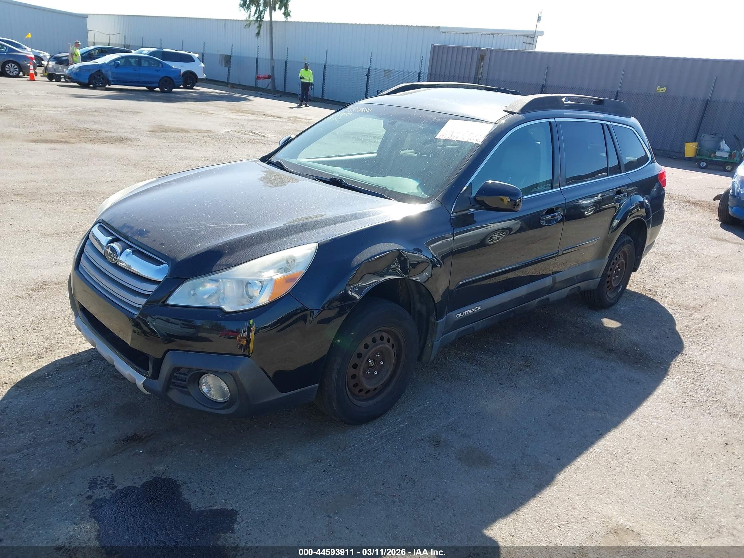 2013 Subaru Outback 2.5i Limited Black vin: 4S4BRCLC1D3201959