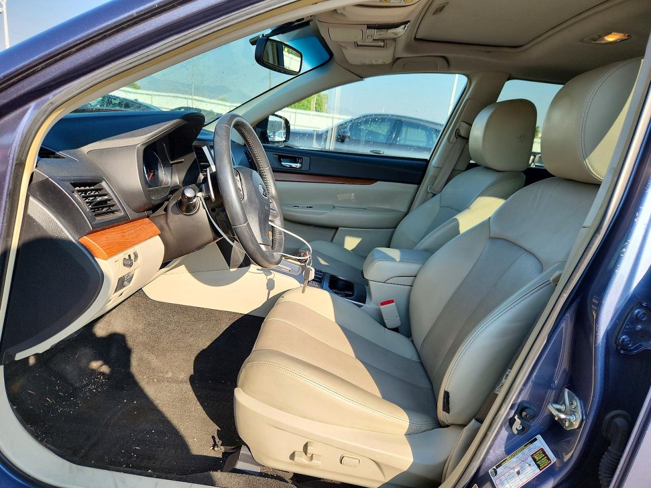 2013 Subaru Outback 2.5i Limited Blue vin: 4S4BRCLC1D3206188