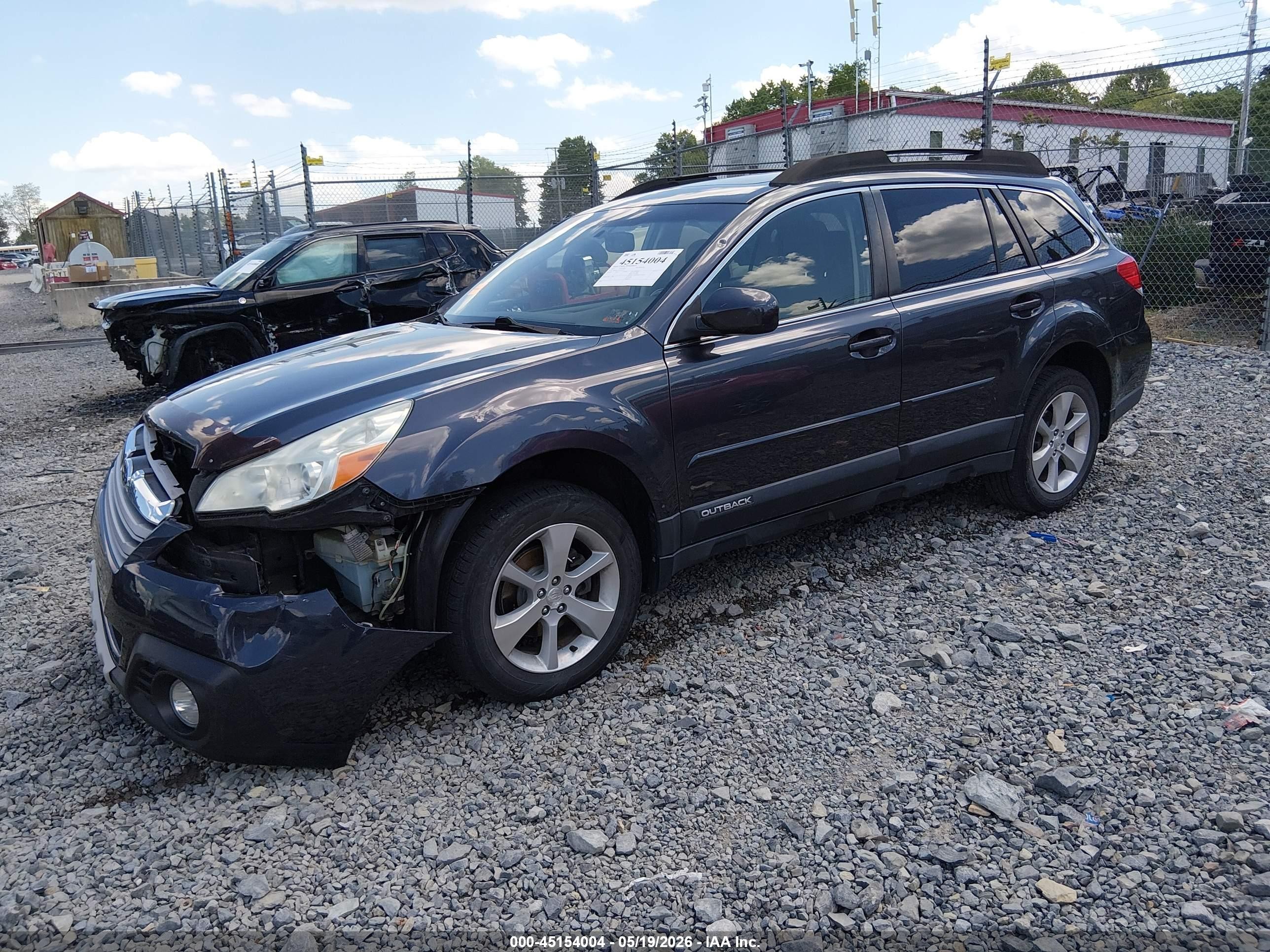 2013 Subaru Outback 2.5i Limited Gray vin: 4S4BRCLC1D3249431