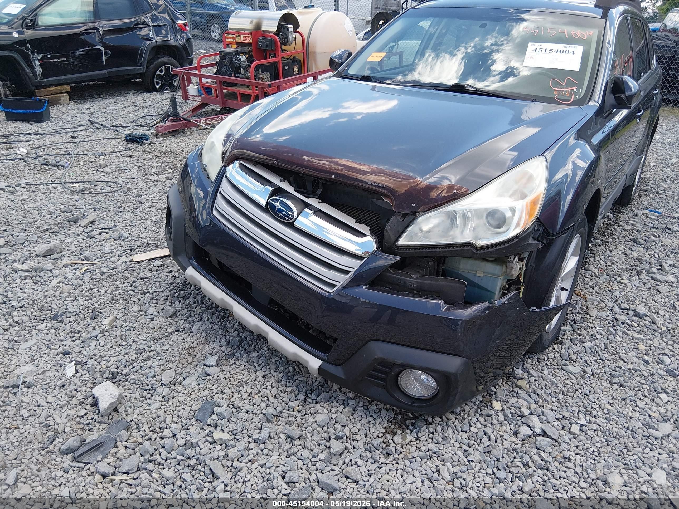 2013 Subaru Outback 2.5i Limited Gray vin: 4S4BRCLC1D3249431