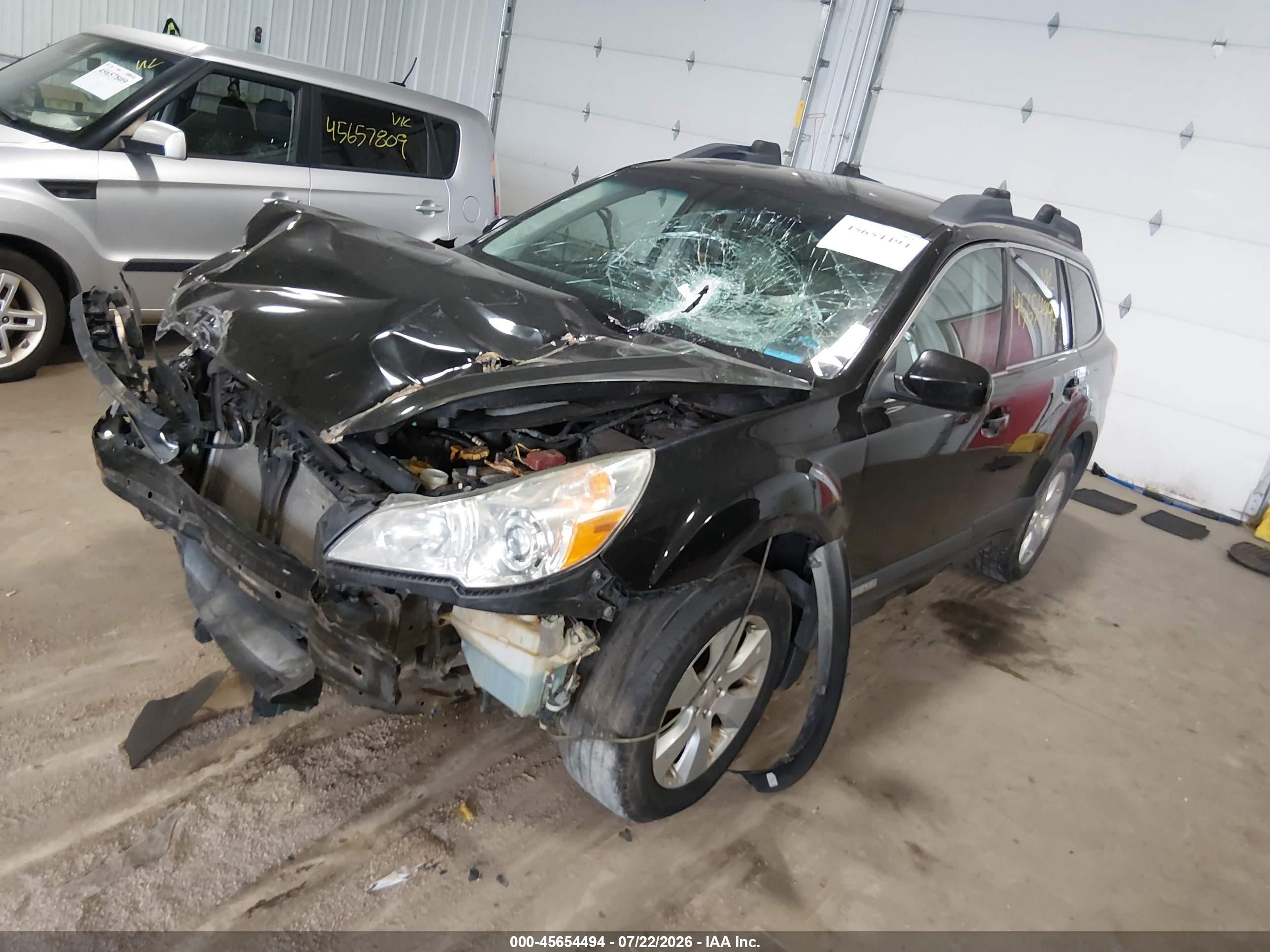2011 Subaru Outback 2.5i Limited Black vin: 4S4BRCLC2B3416859