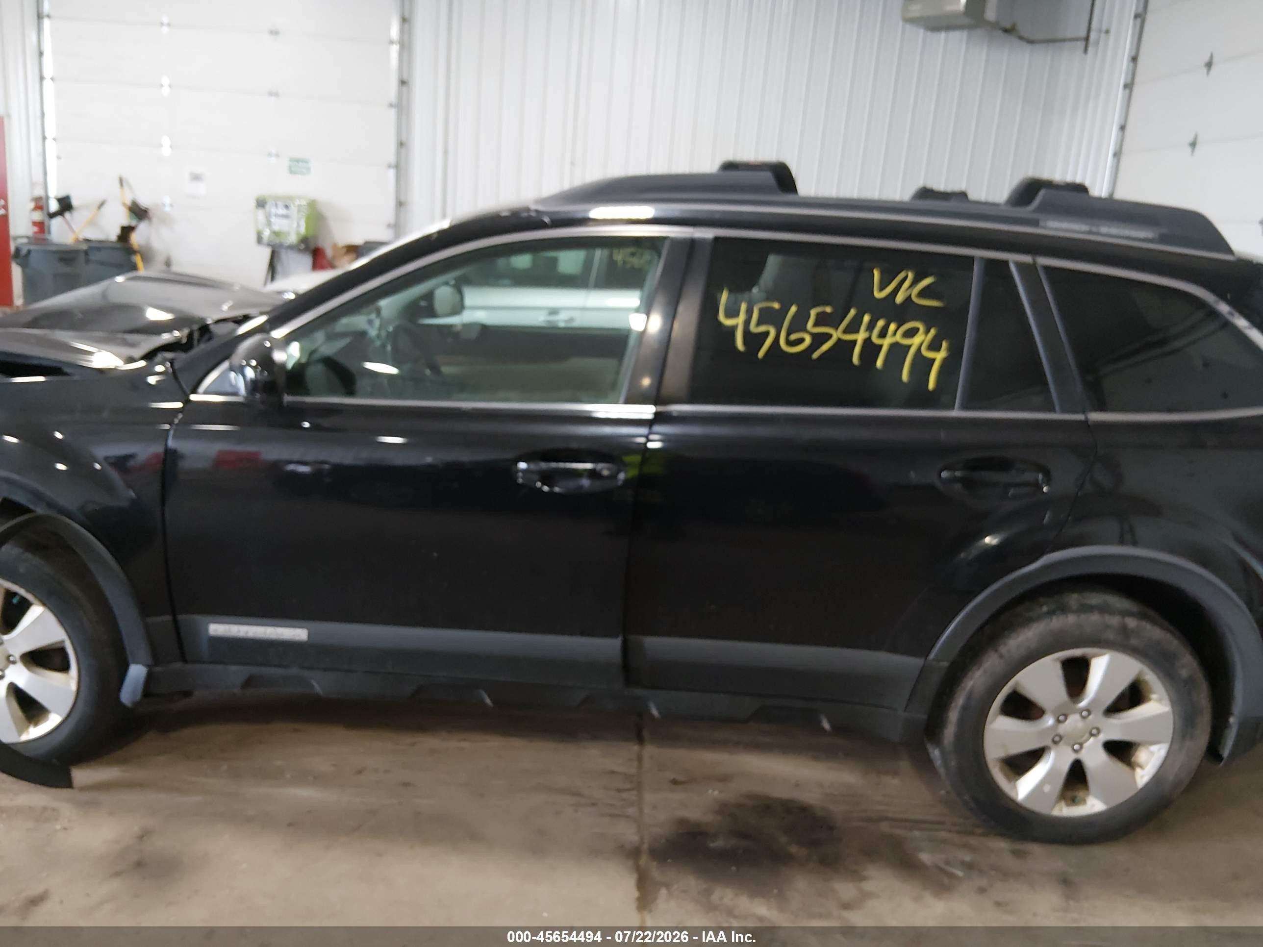 2011 Subaru Outback 2.5i Limited Black vin: 4S4BRCLC2B3416859
