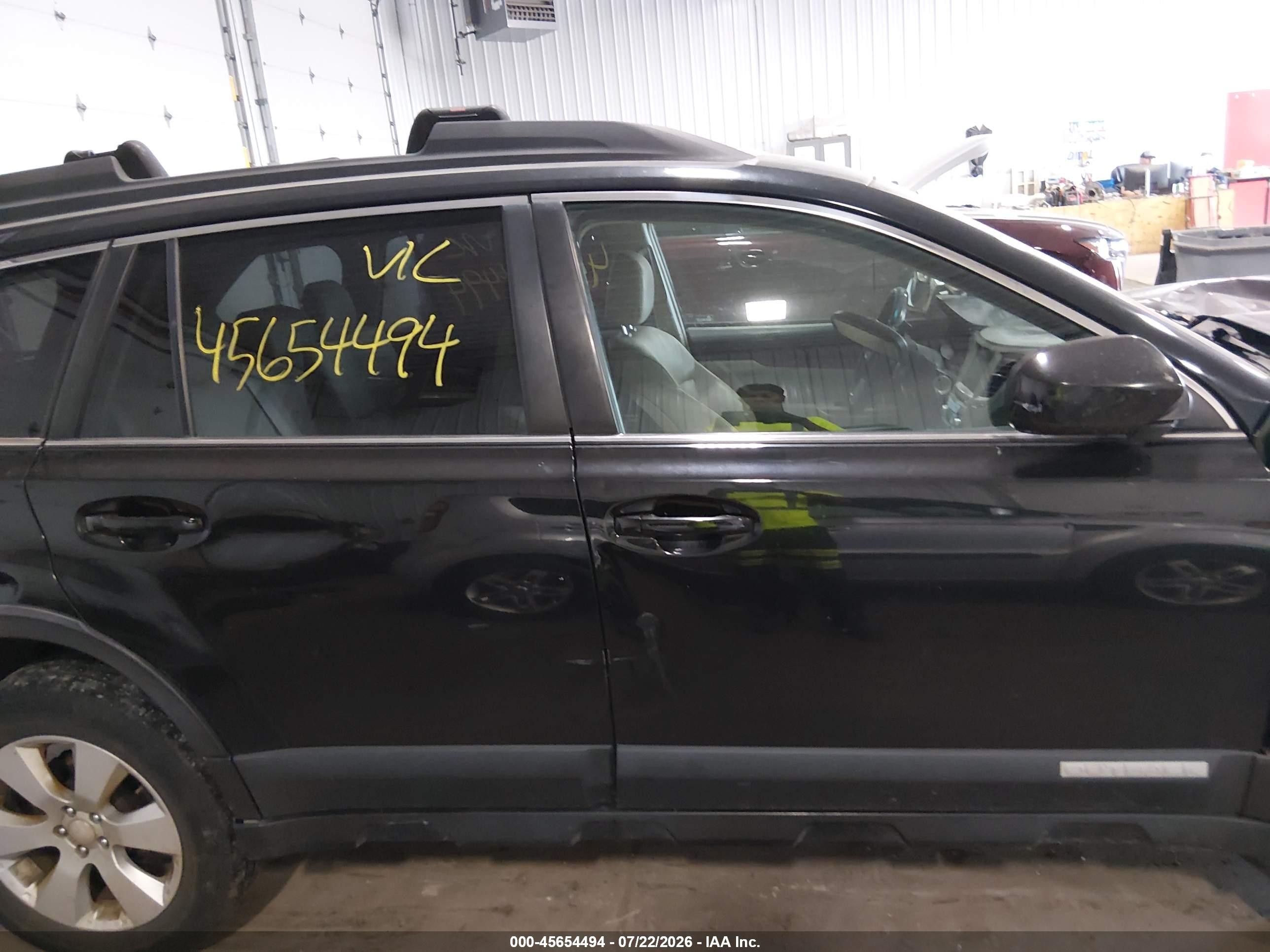 2011 Subaru Outback 2.5i Limited Black vin: 4S4BRCLC2B3416859