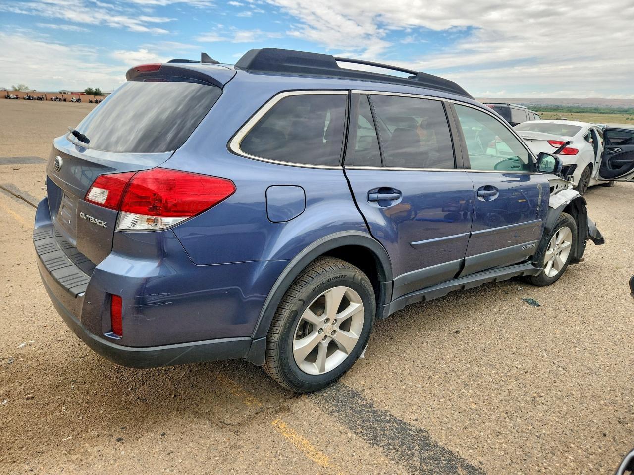 2014 Subaru Outback 2.5i Limited Blue vin: 4S4BRCLC3E3259766