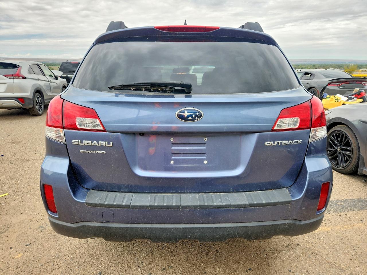 2014 Subaru Outback 2.5i Limited Blue vin: 4S4BRCLC3E3259766