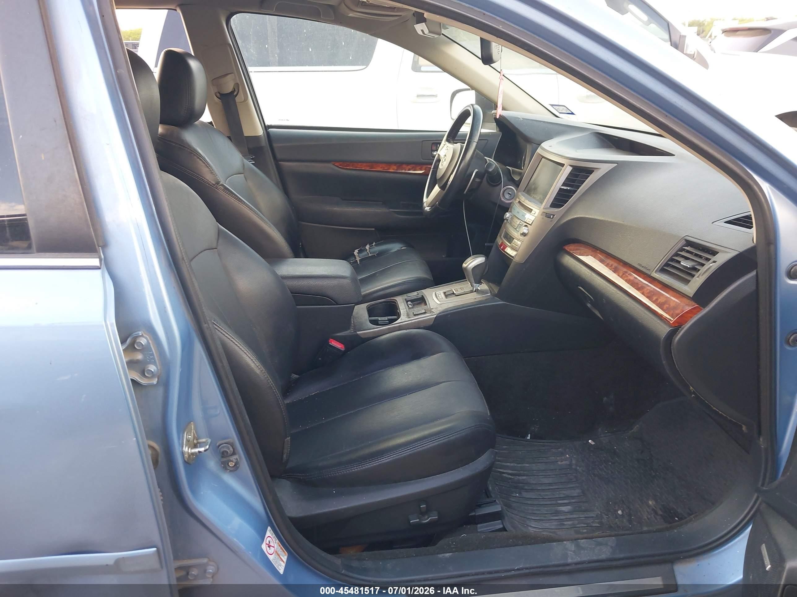 2011 Subaru Outback 2.5i Limited Blue vin: 4S4BRCLC4B3438247