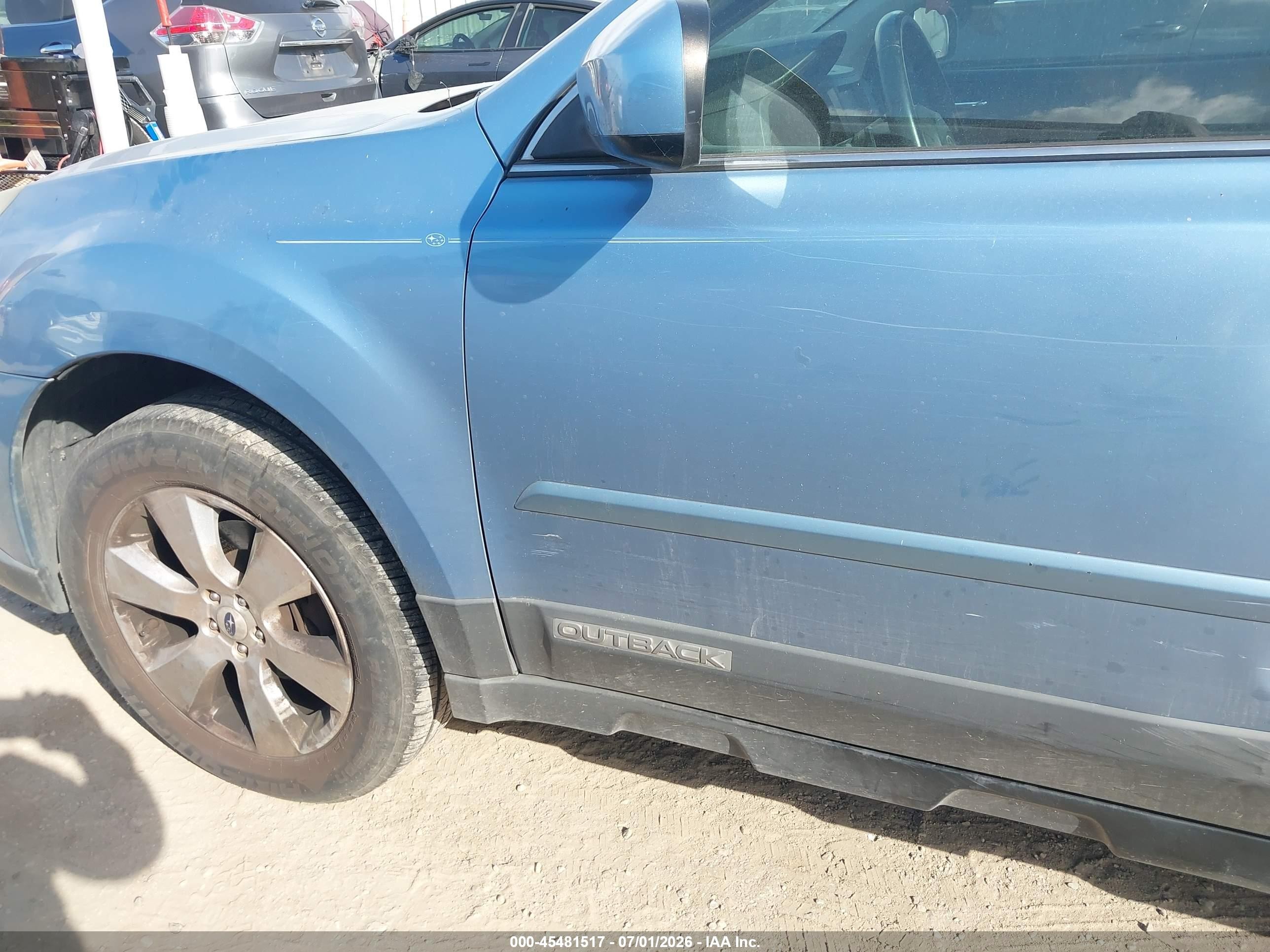 2011 Subaru Outback 2.5i Limited Blue vin: 4S4BRCLC4B3438247