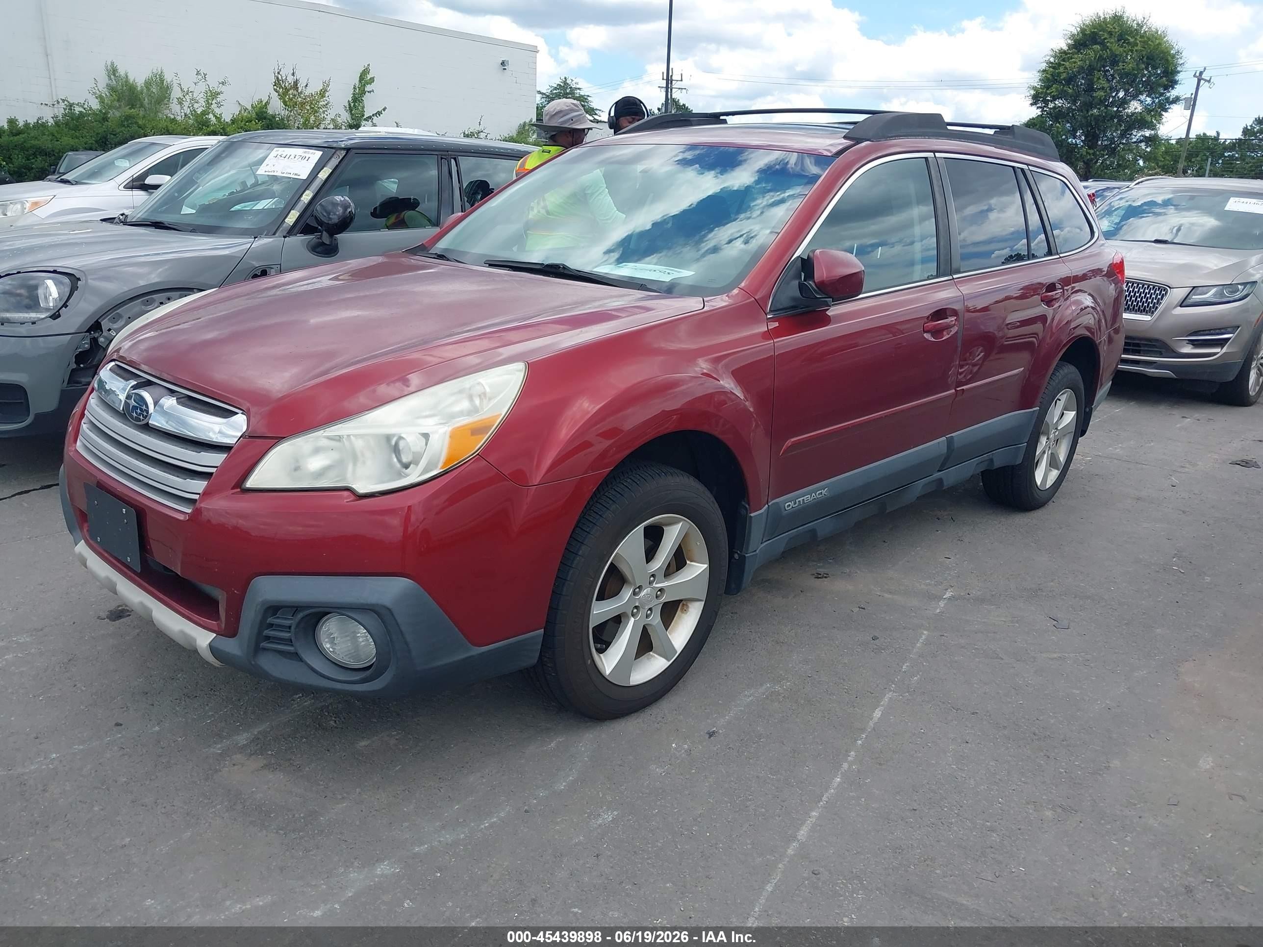 2013 Subaru Outback 2.5i Limited Maroon vin: 4S4BRCLC4D3275957