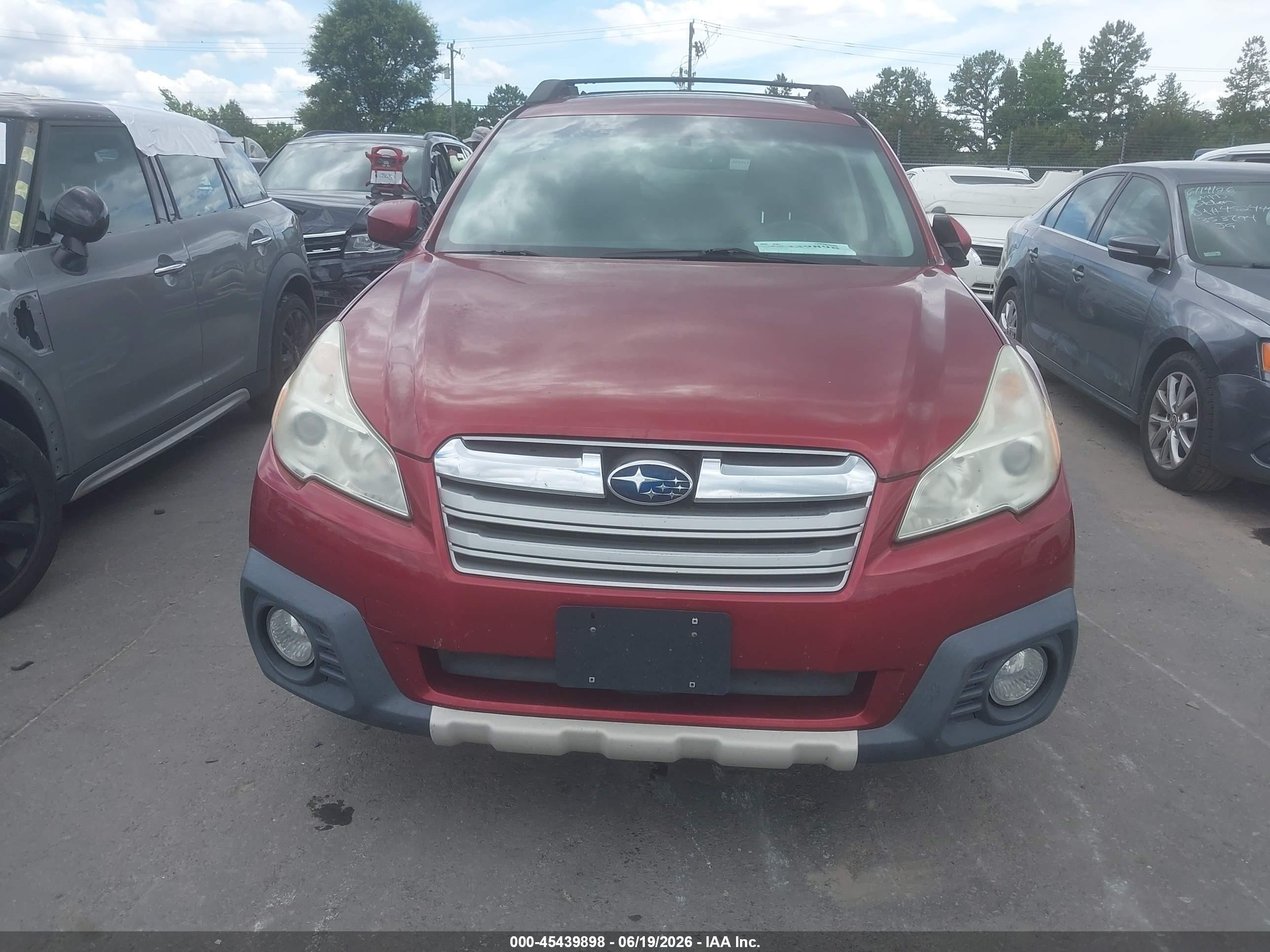 2013 Subaru Outback 2.5i Limited Maroon vin: 4S4BRCLC4D3275957