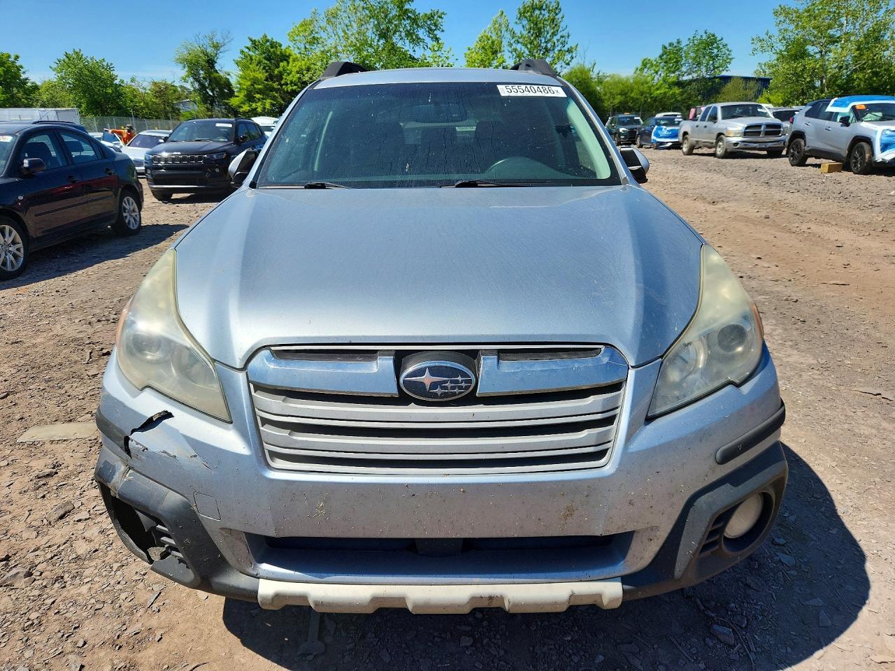 2014 Subaru Outback 2.5i Limited Silver vin: 4S4BRCLC4E3209121