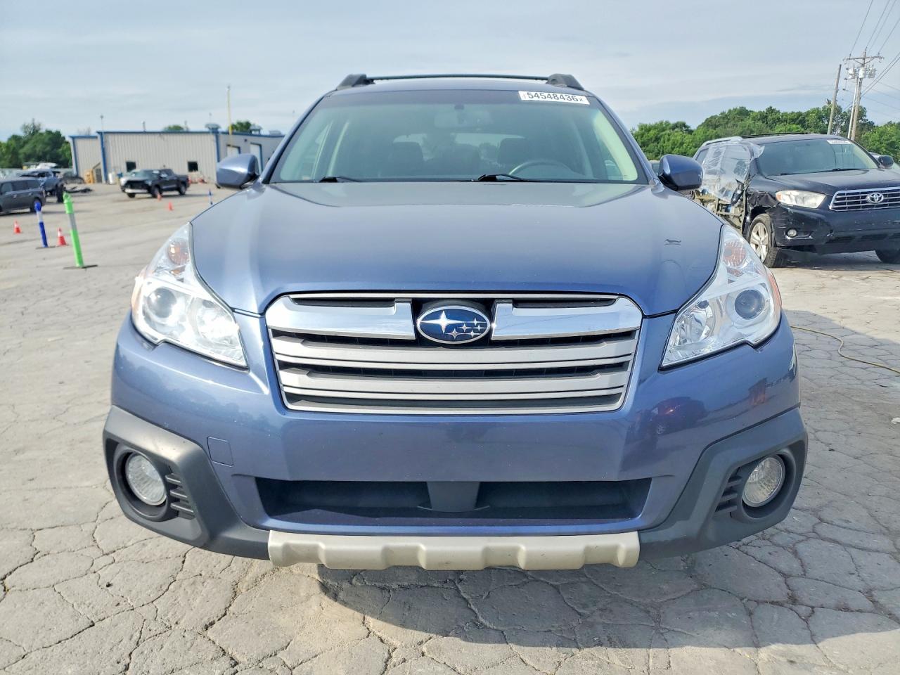 2014 Subaru Outback 2.5i Limited Blue vin: 4S4BRCLC4E3232494