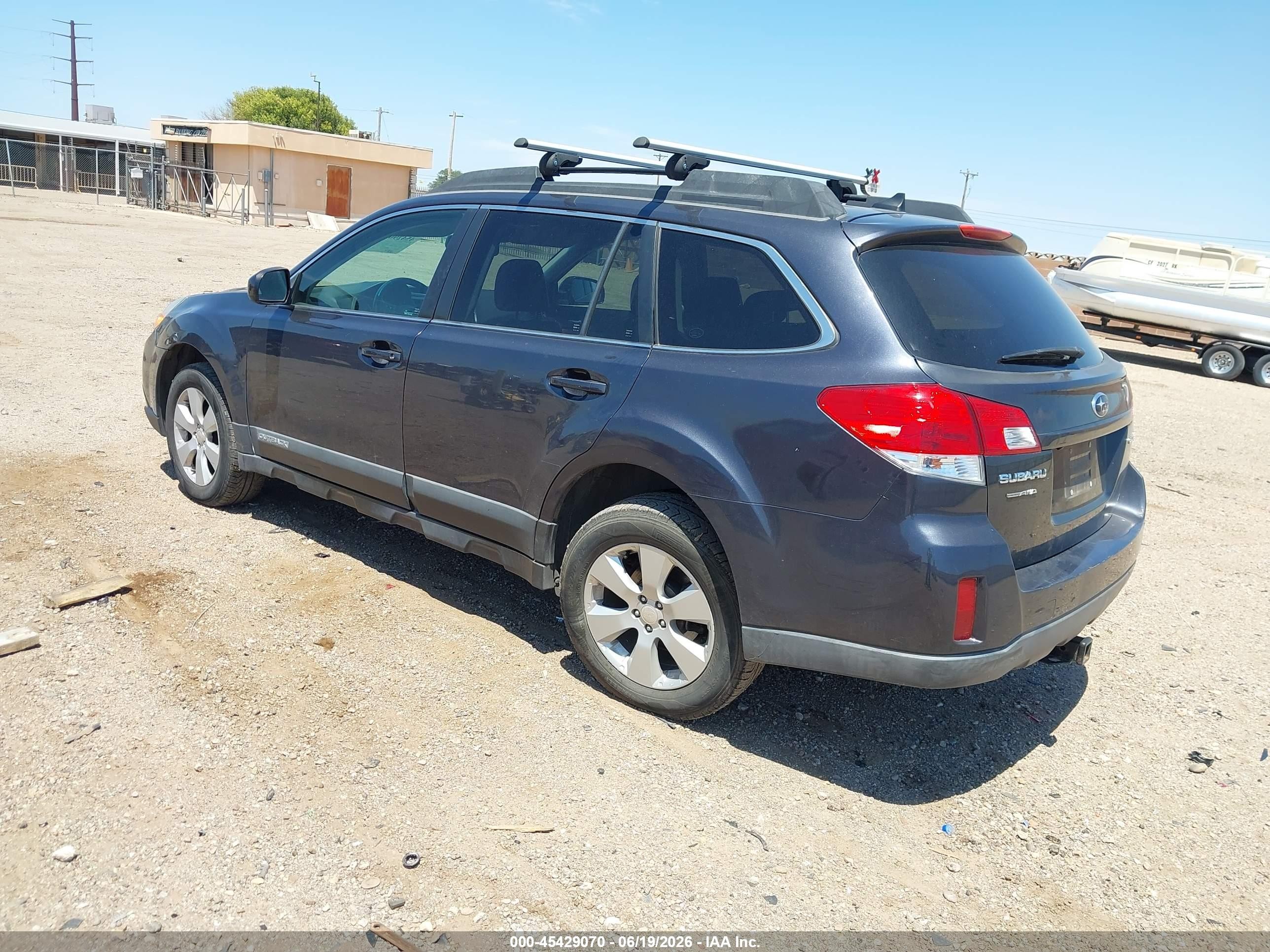 2011 Subaru Outback 2.5i Limited Gray vin: 4S4BRCLC5B3328615