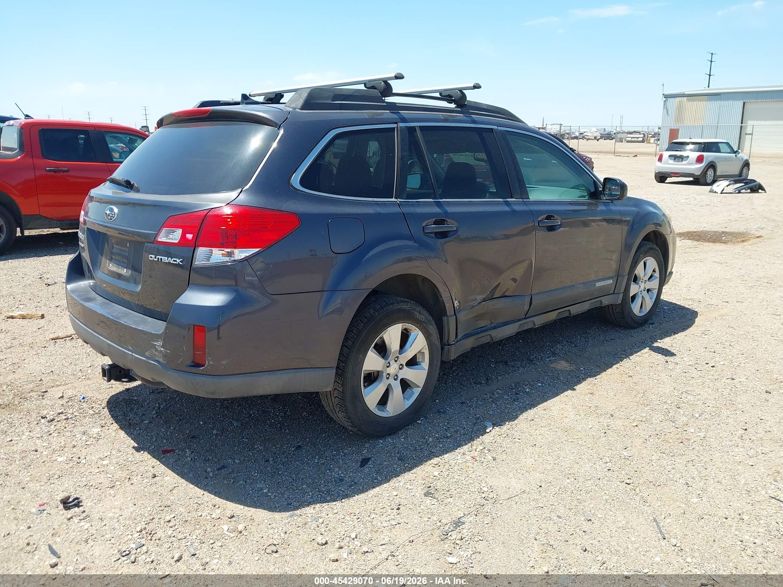 2011 Subaru Outback 2.5i Limited Gray vin: 4S4BRCLC5B3328615