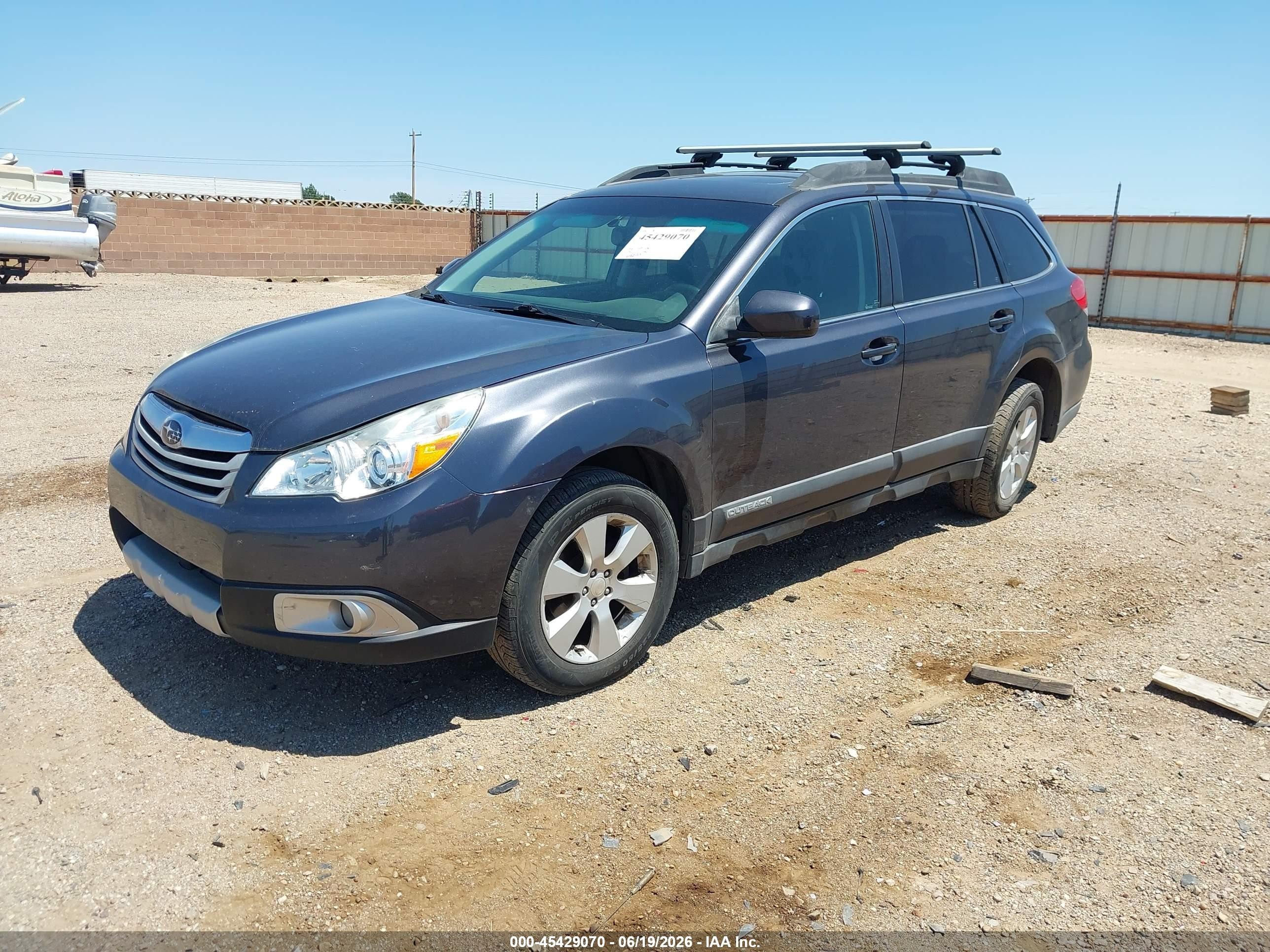 2011 Subaru Outback 2.5i Limited Gray vin: 4S4BRCLC5B3328615
