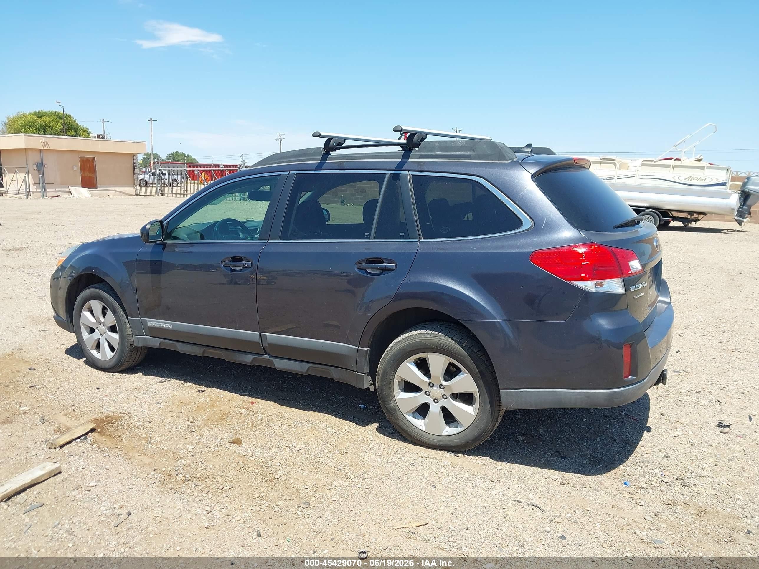 2011 Subaru Outback 2.5i Limited Gray vin: 4S4BRCLC5B3328615