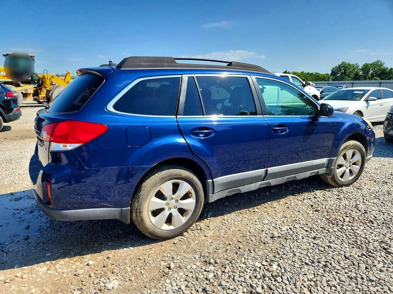 2011 Subaru Outback 2.5i Limited Blue vin: 4S4BRCLC5B3389284