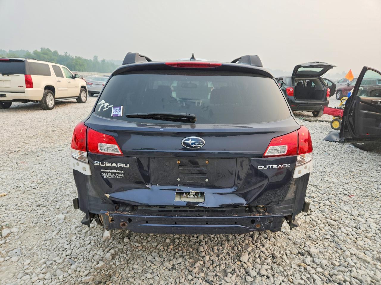 2012 Subaru Outback 2.5i Limited Черный vin: 4S4BRCLC5C3273004