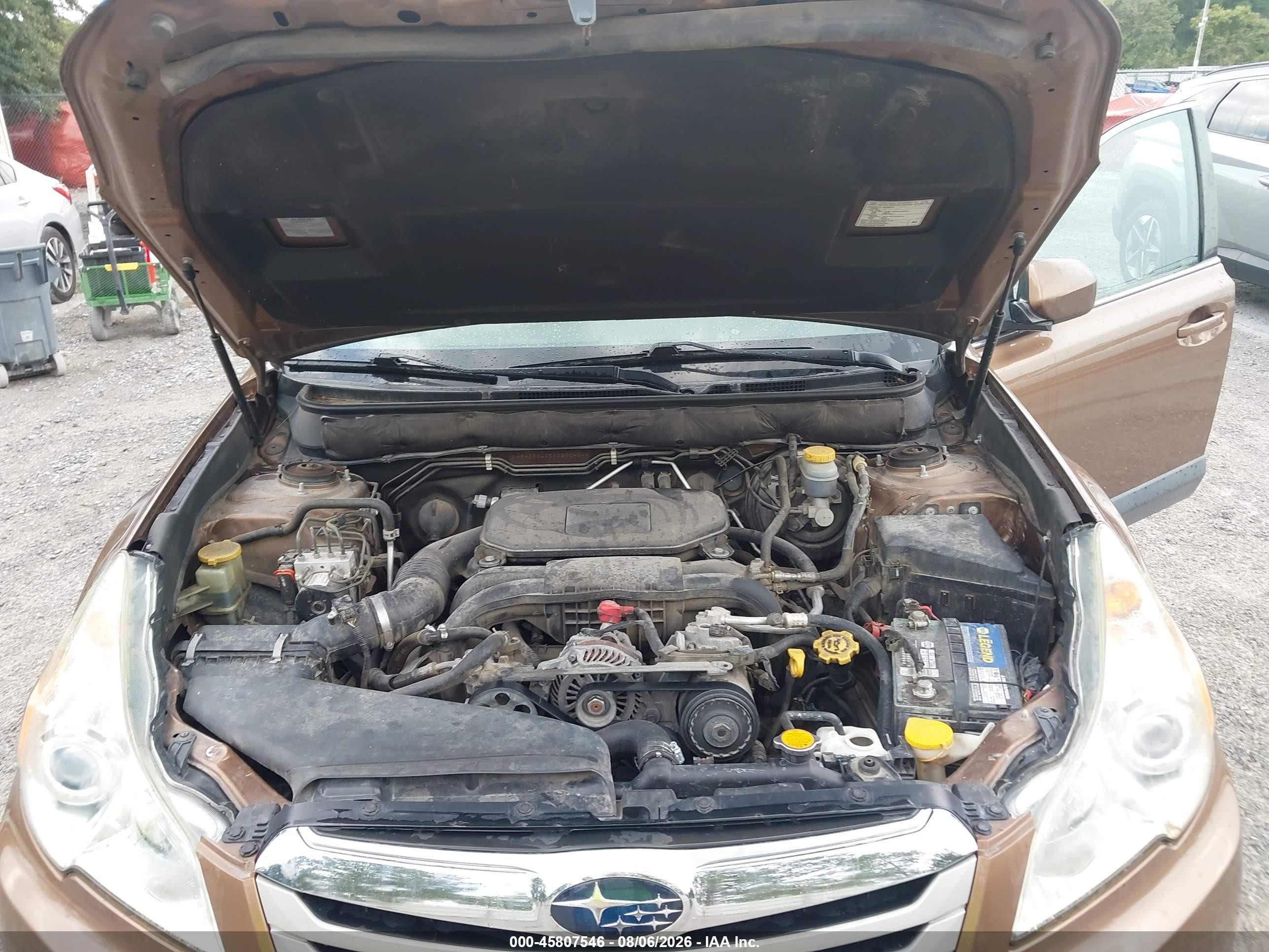 2012 Subaru Outback 2.5i Limited Brown vin: 4S4BRCLC5C3273424