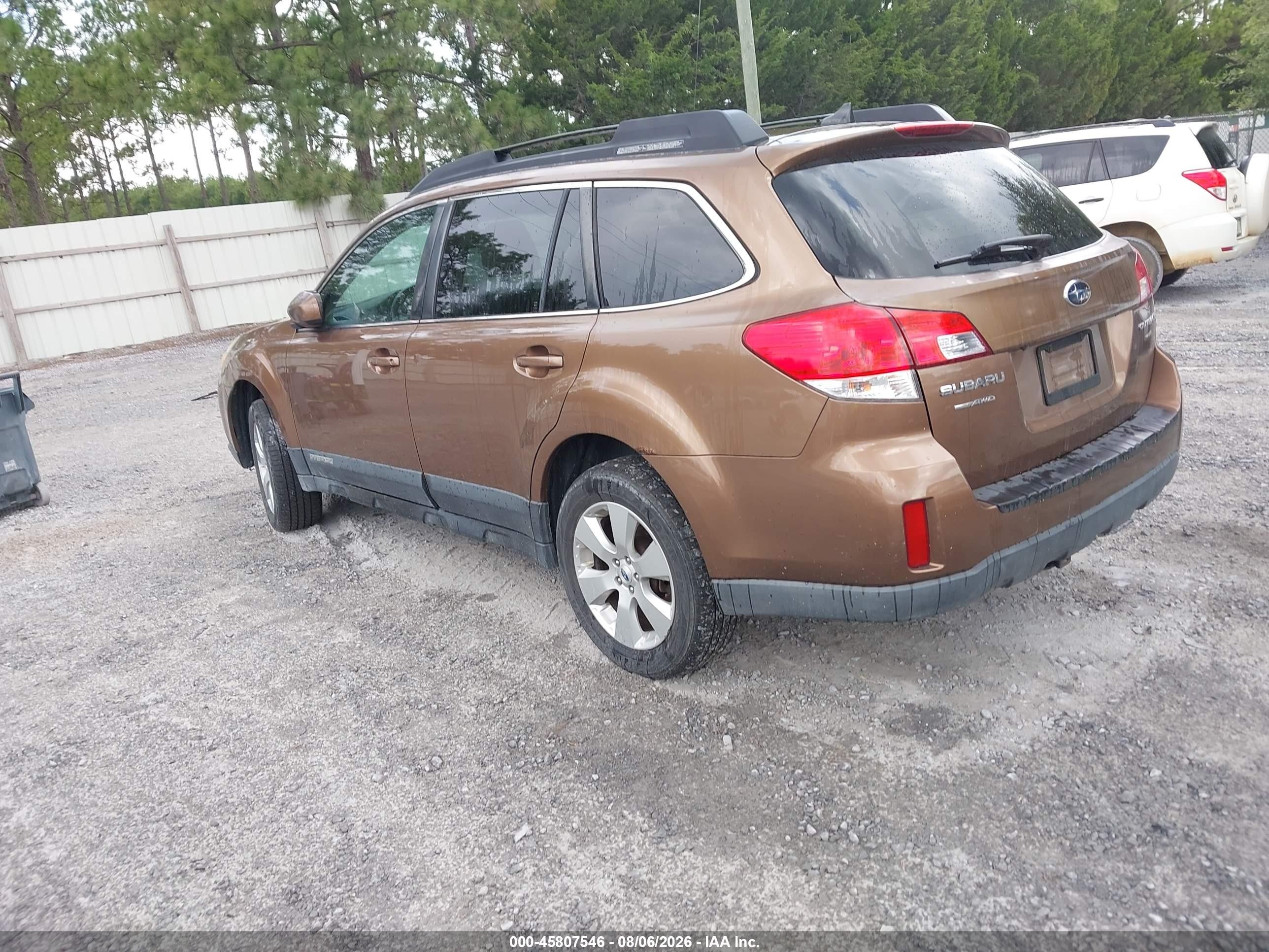 2012 Subaru Outback 2.5i Limited Brown vin: 4S4BRCLC5C3273424