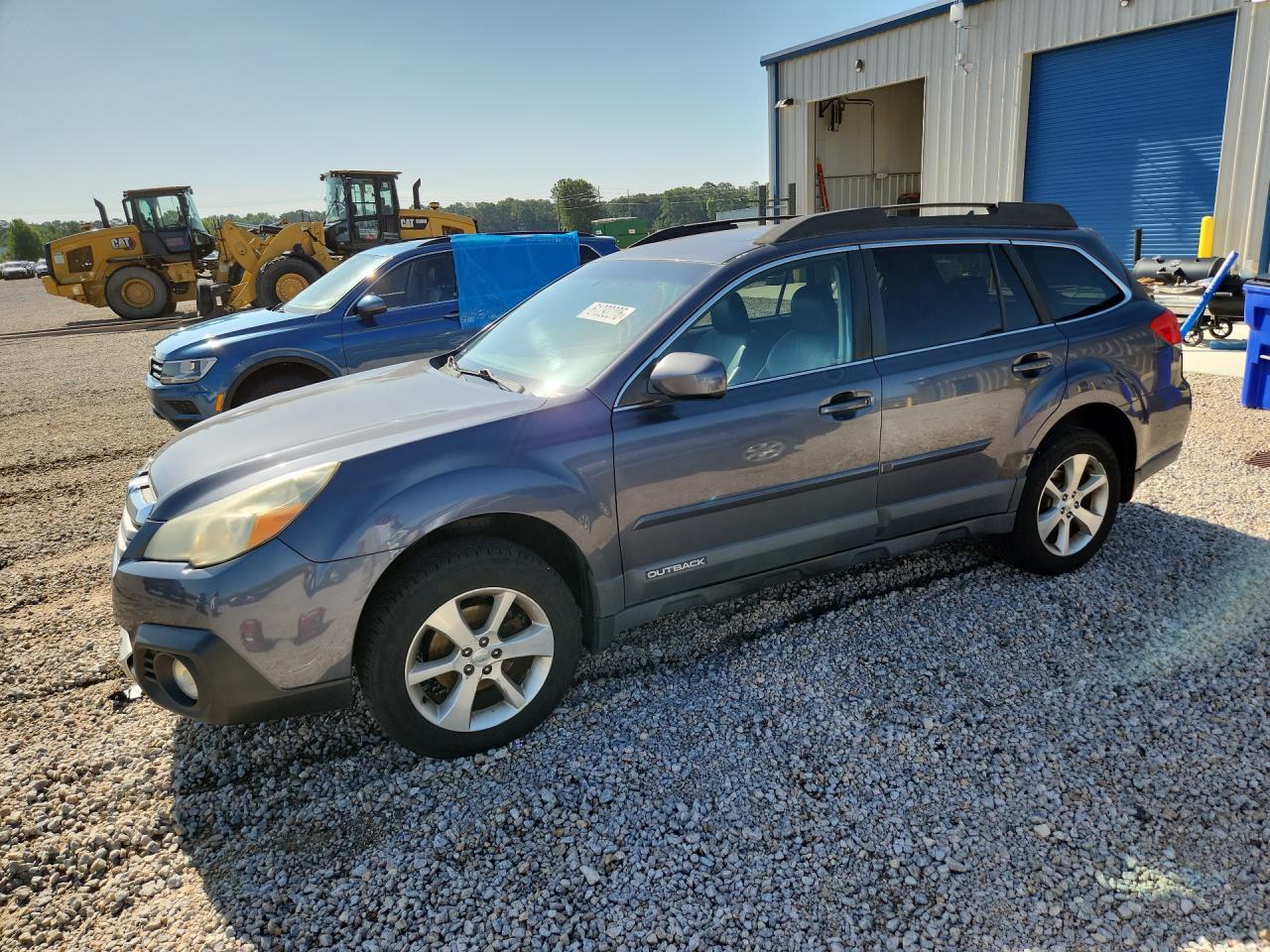 2014 Subaru Outback 2.5i Limited Blue vin: 4S4BRCLC5E3277122