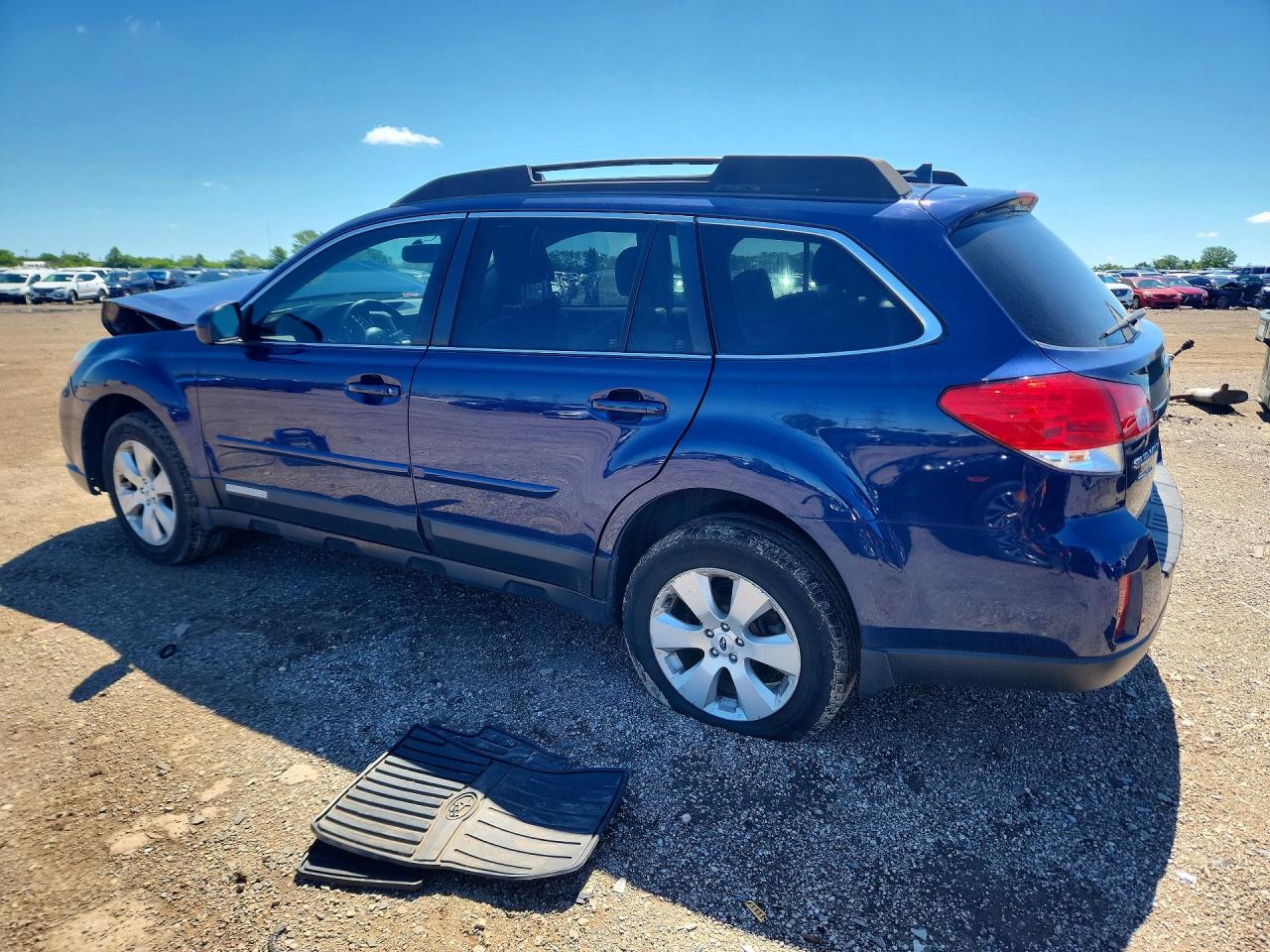 2011 Subaru Outback 2.5i Limited Blue vin: 4S4BRCLC6B3445328