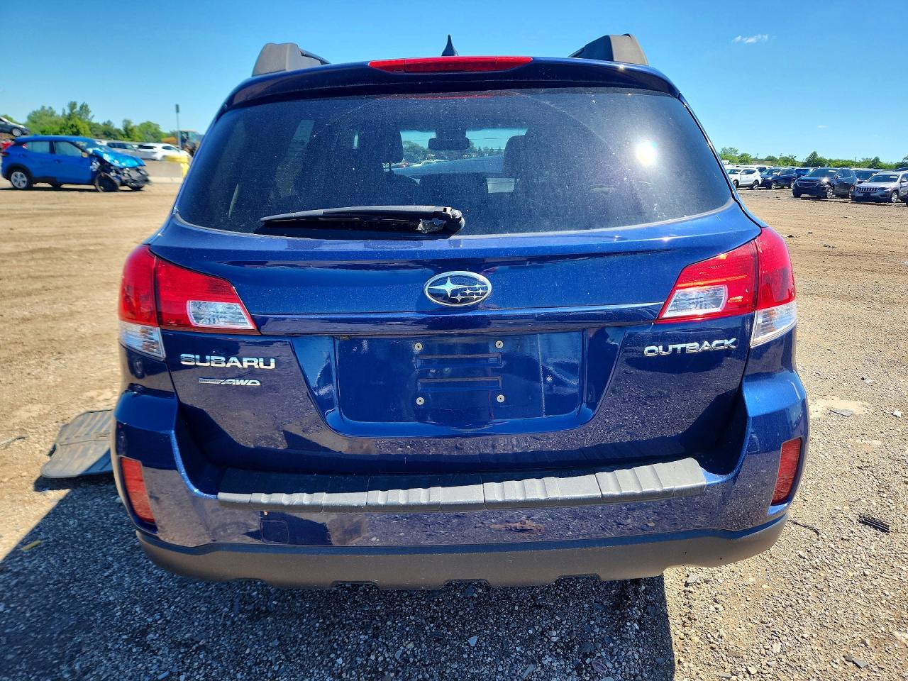 2011 Subaru Outback 2.5i Limited Blue vin: 4S4BRCLC6B3445328