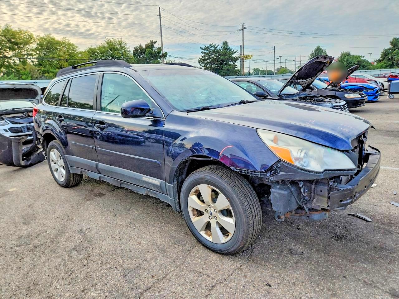 2012 Subaru Outback 2.5i Limited Синий vin: 4S4BRCLC6C3242635