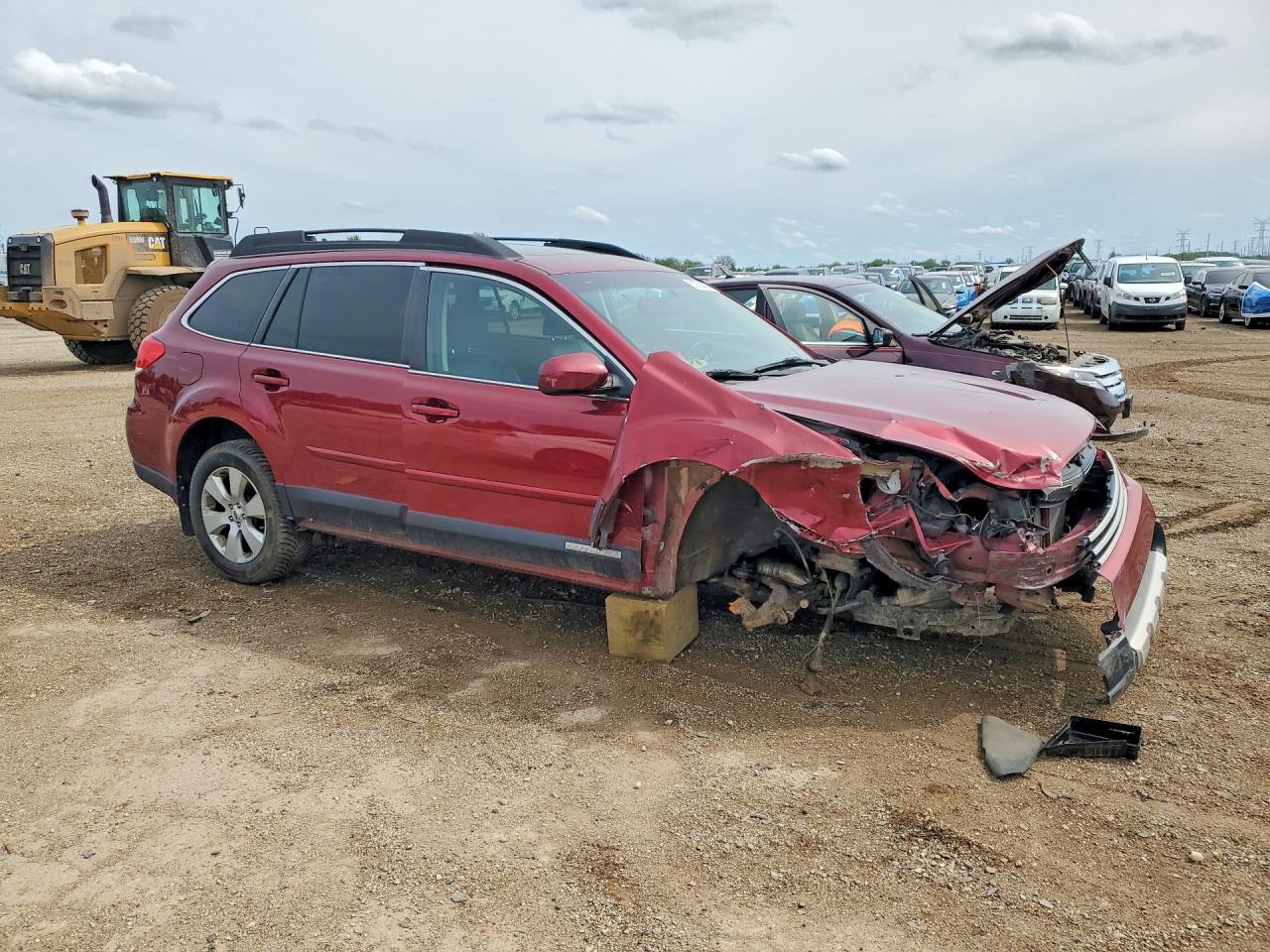 2012 Subaru Outback 2.5i Limited Red vin: 4S4BRCLC6C3279166