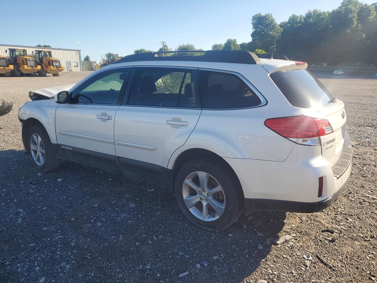 2014 Subaru Outback 2.5i Limited White vin: 4S4BRCLC6E3258031