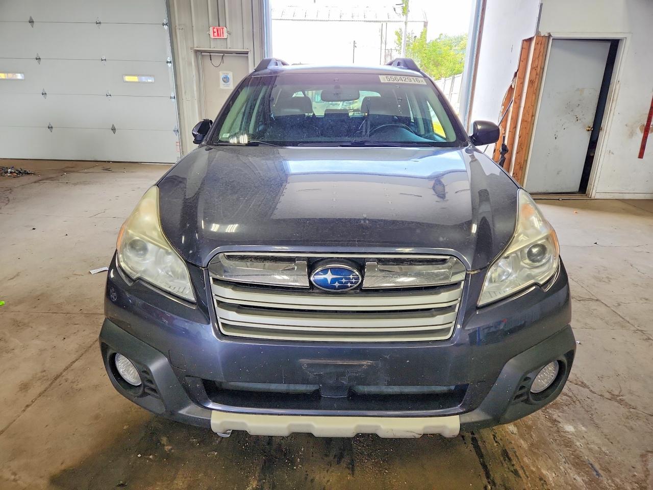2014 Subaru Outback 2.5i Limited Blue vin: 4S4BRCLC6E3307907