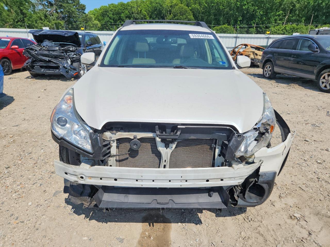 2014 Subaru Outback 2.5i Limited Белый vin: 4S4BRCLC7E3285030