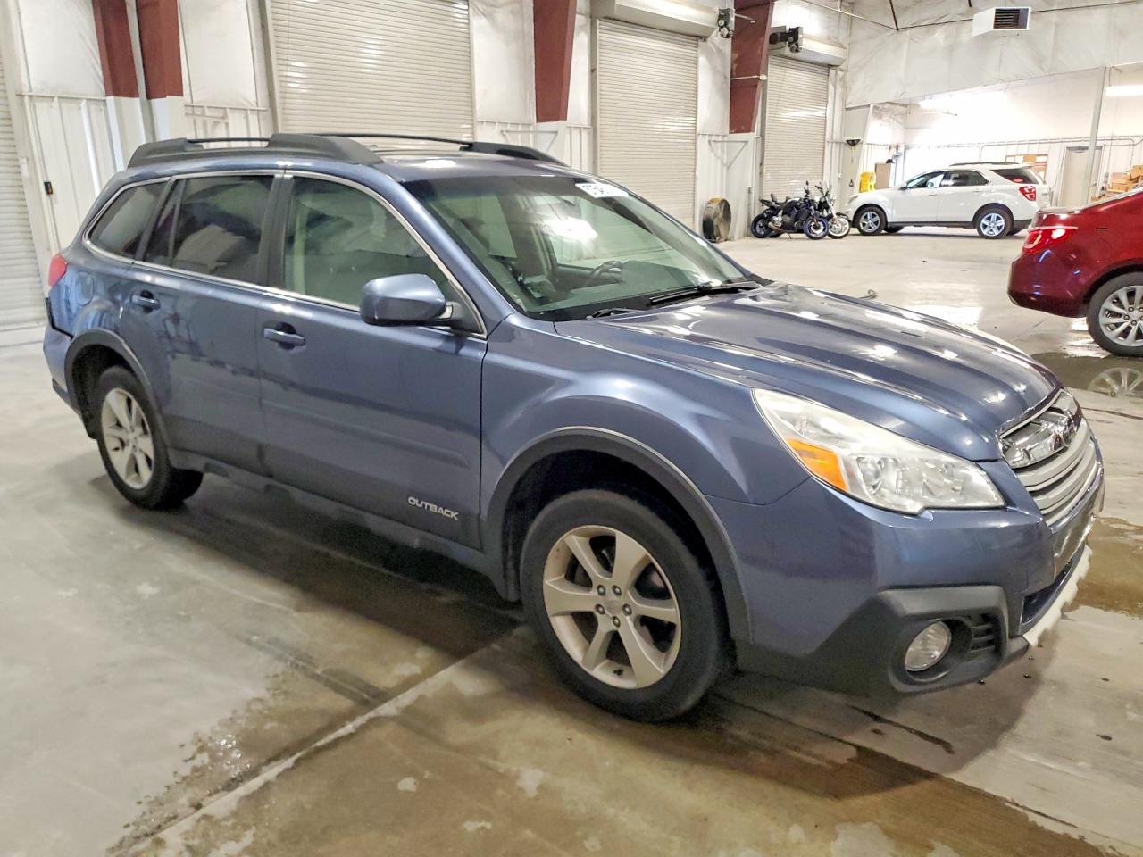 2014 Subaru Outback 2.5i Limited Синий vin: 4S4BRCLC7E3309603